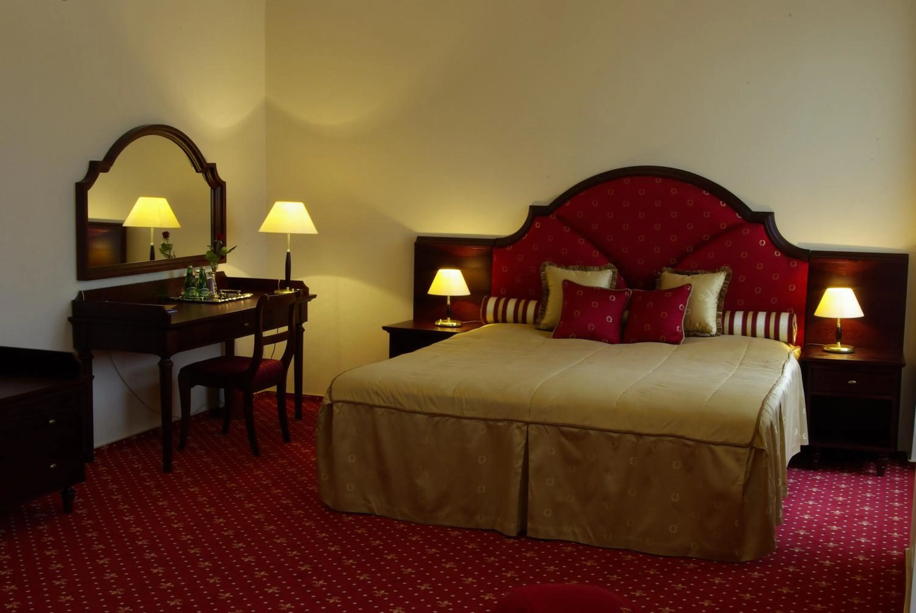 Bed in Hotel Zamek Królewski w Rydzynie