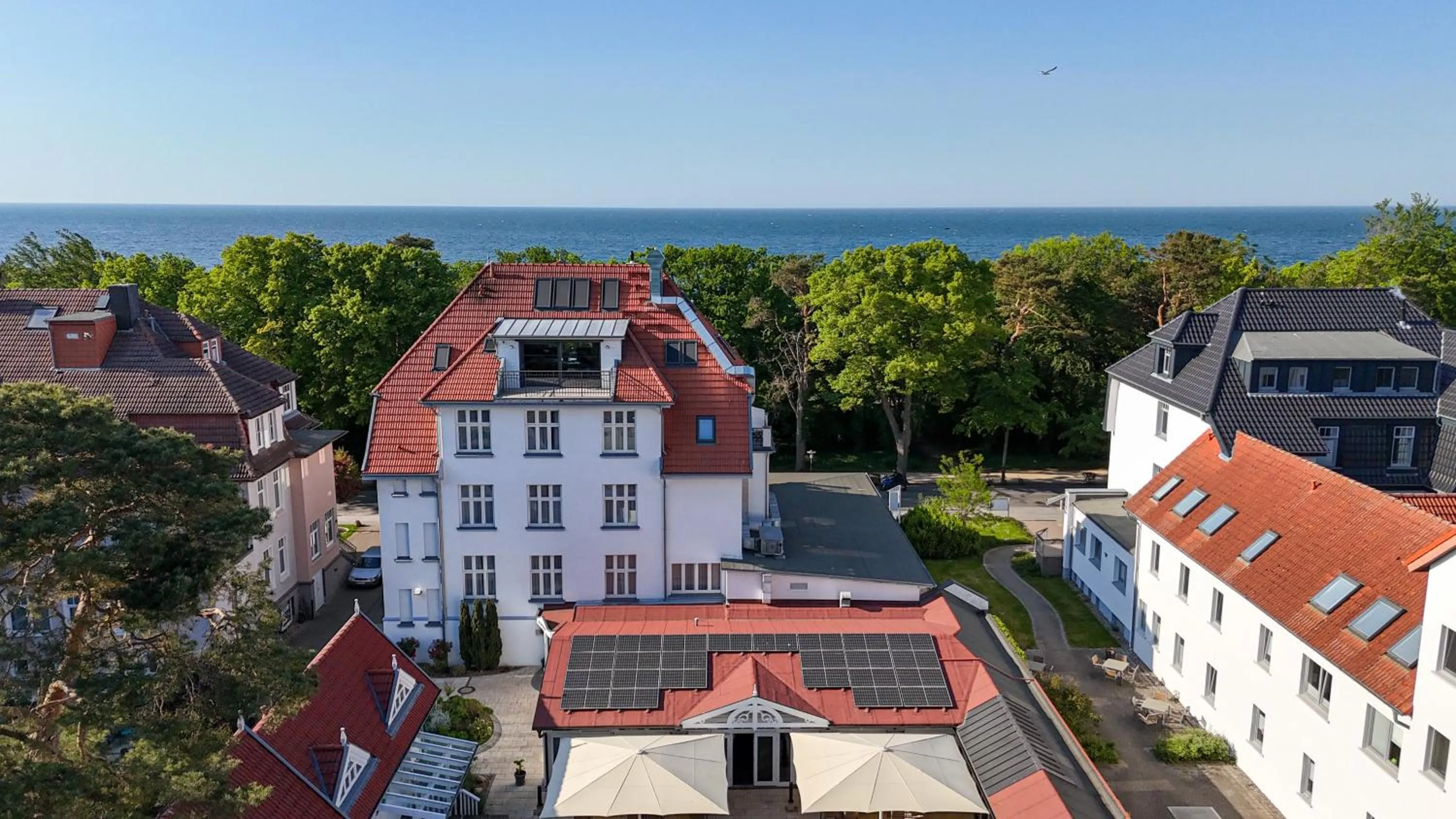 Bird's eye view in Hotel Polar-Stern