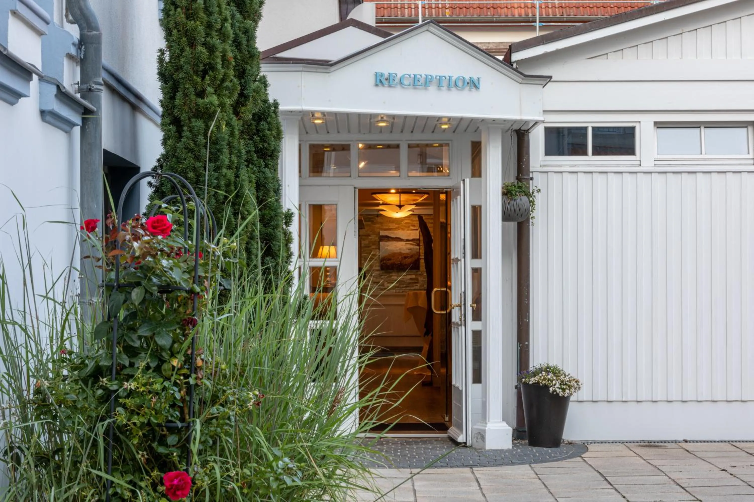 Lobby or reception in Hotel Polar-Stern
