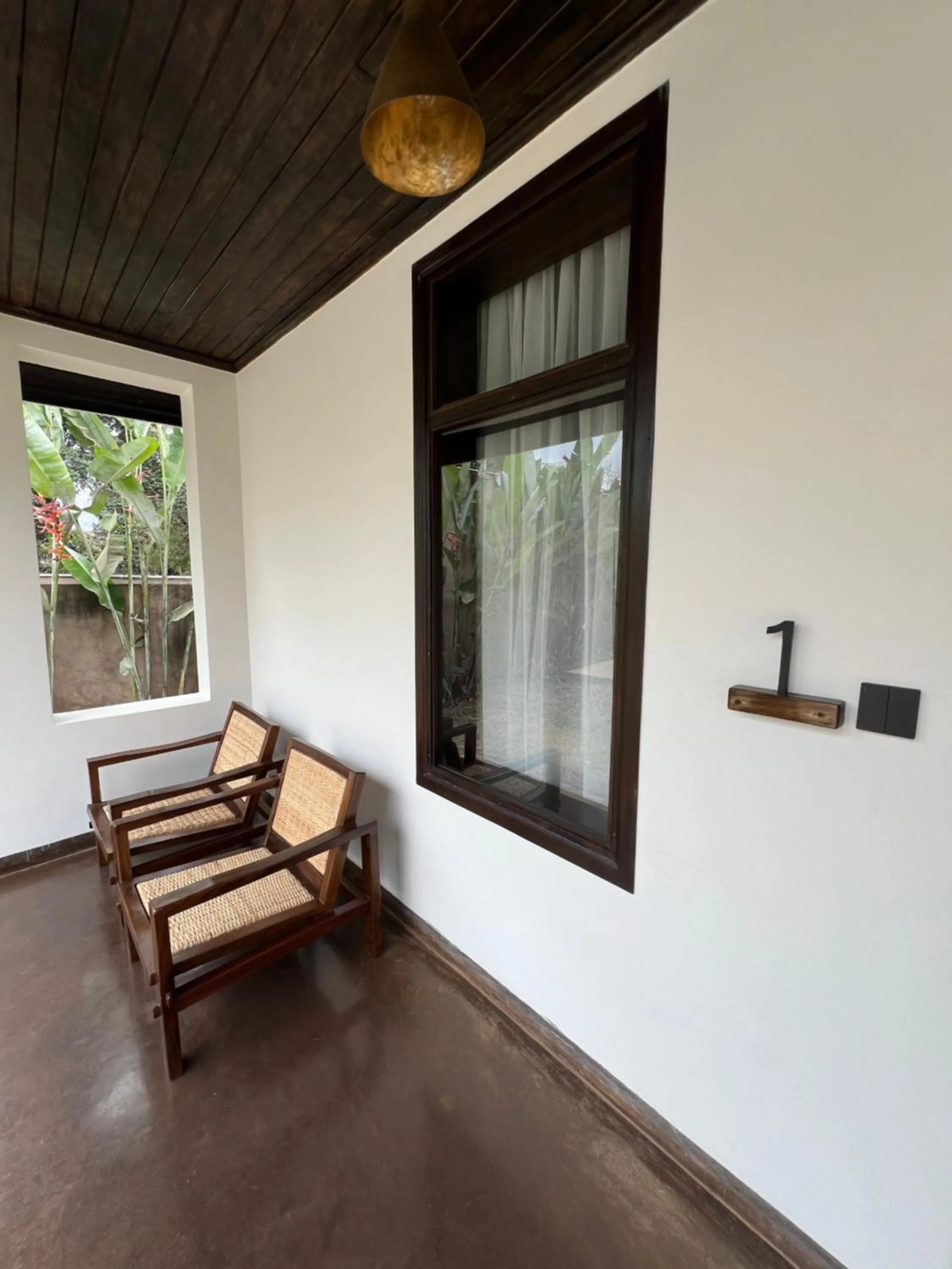 Patio in Bristol Cottages Kilimanjaro