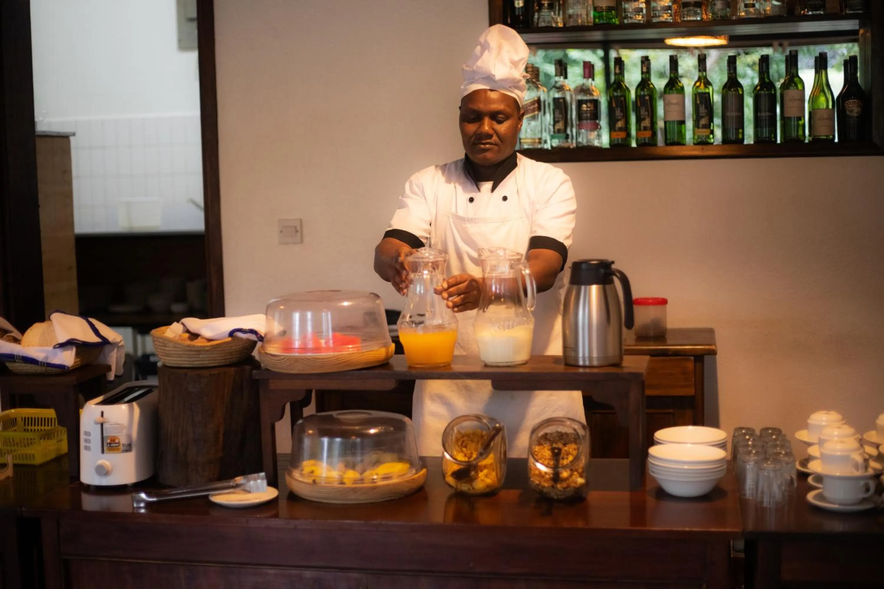 People in Bristol Cottages Kilimanjaro