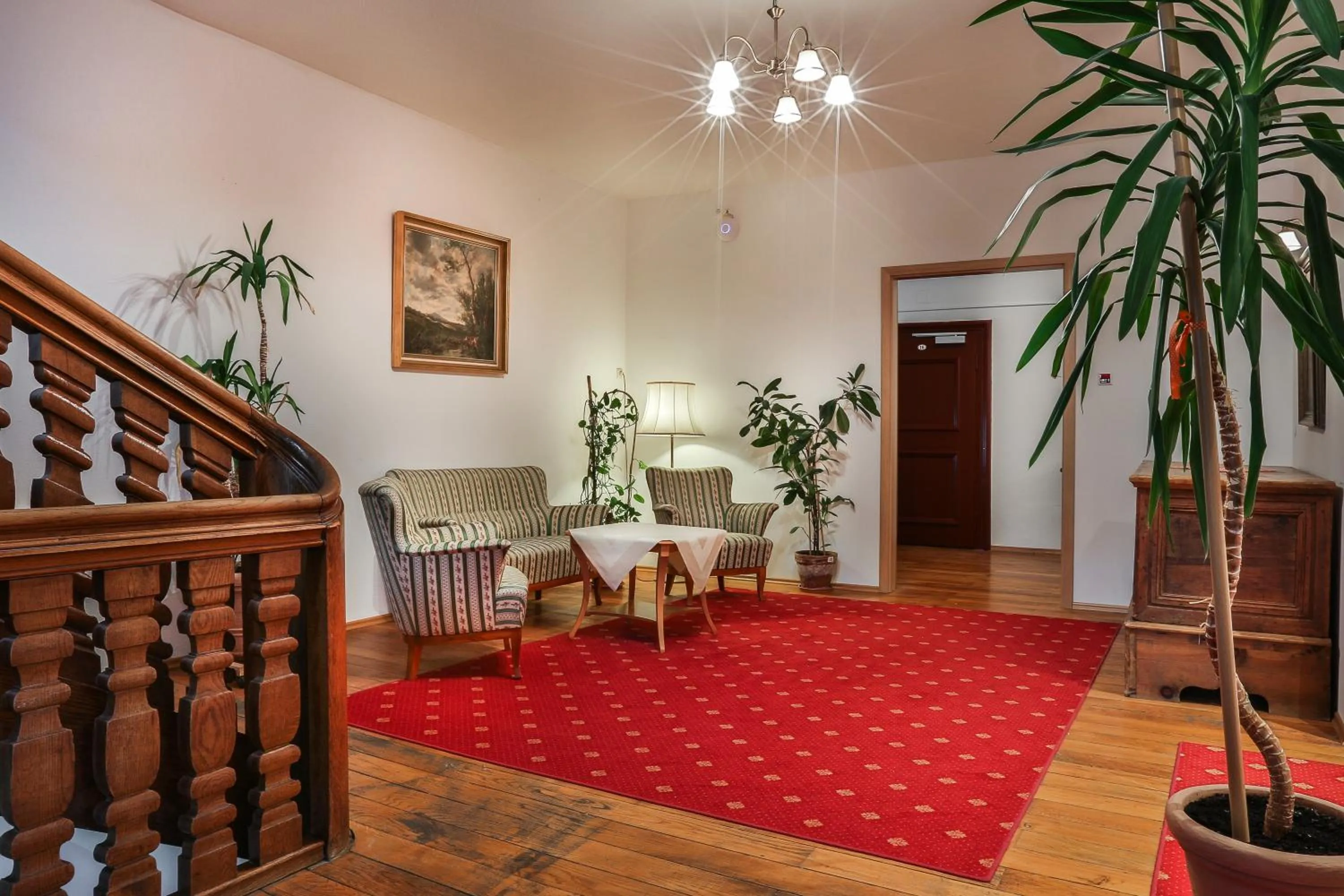 Communal lounge/ TV room in Hotel Schiffmeister