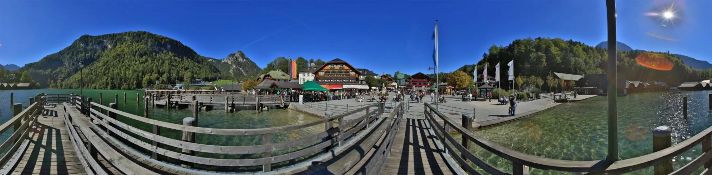 Lake view in Hotel Schiffmeister