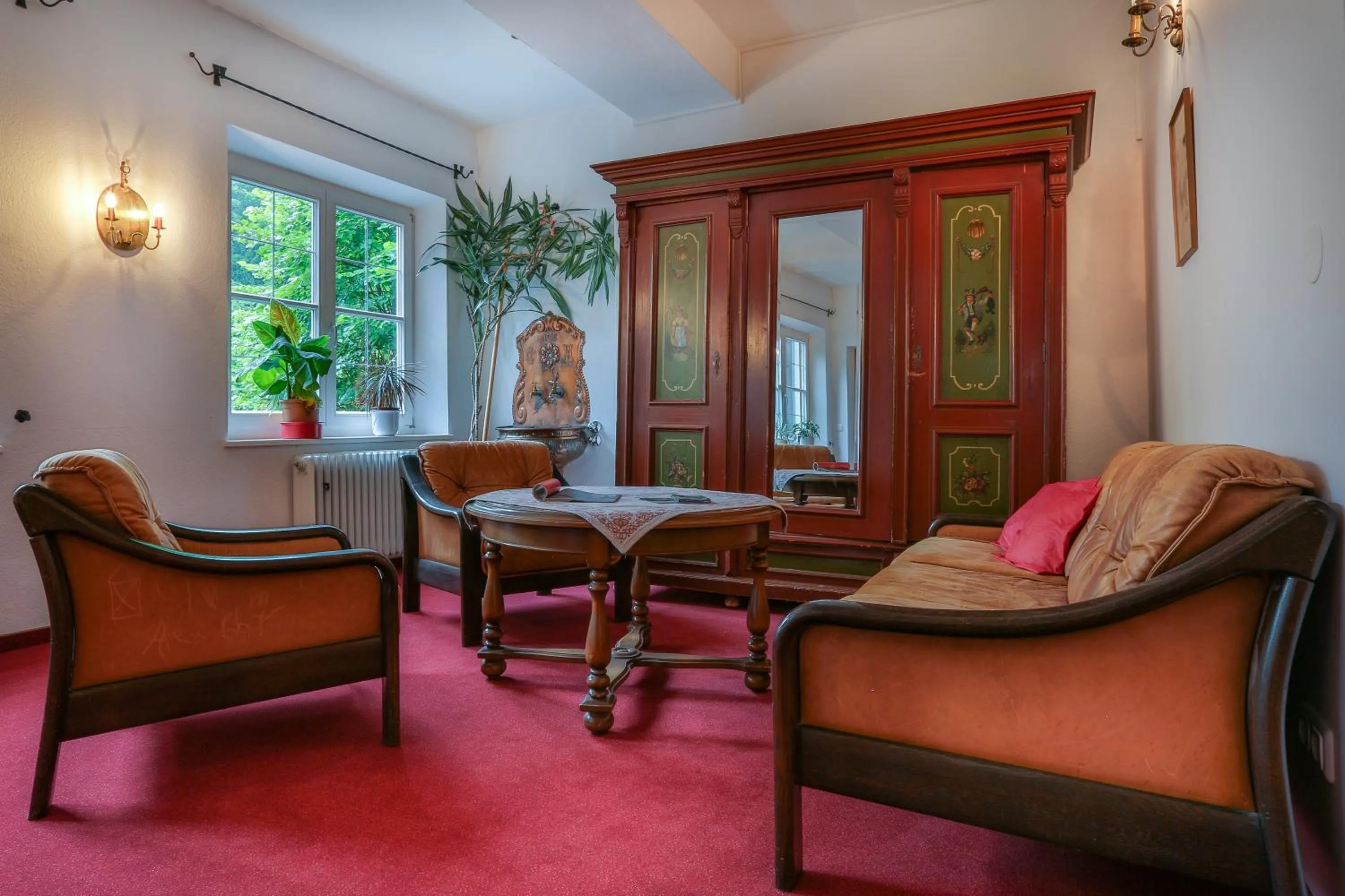 Communal lounge/ TV room in Hotel Schiffmeister