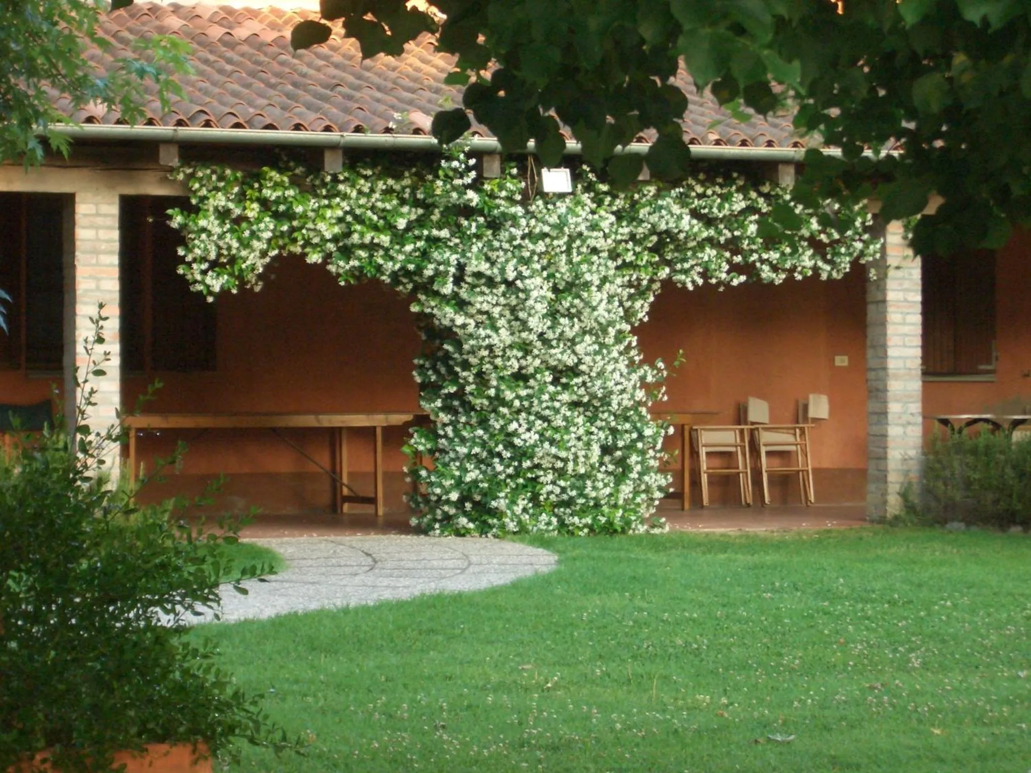 Garden in Agriturismo La Lupa