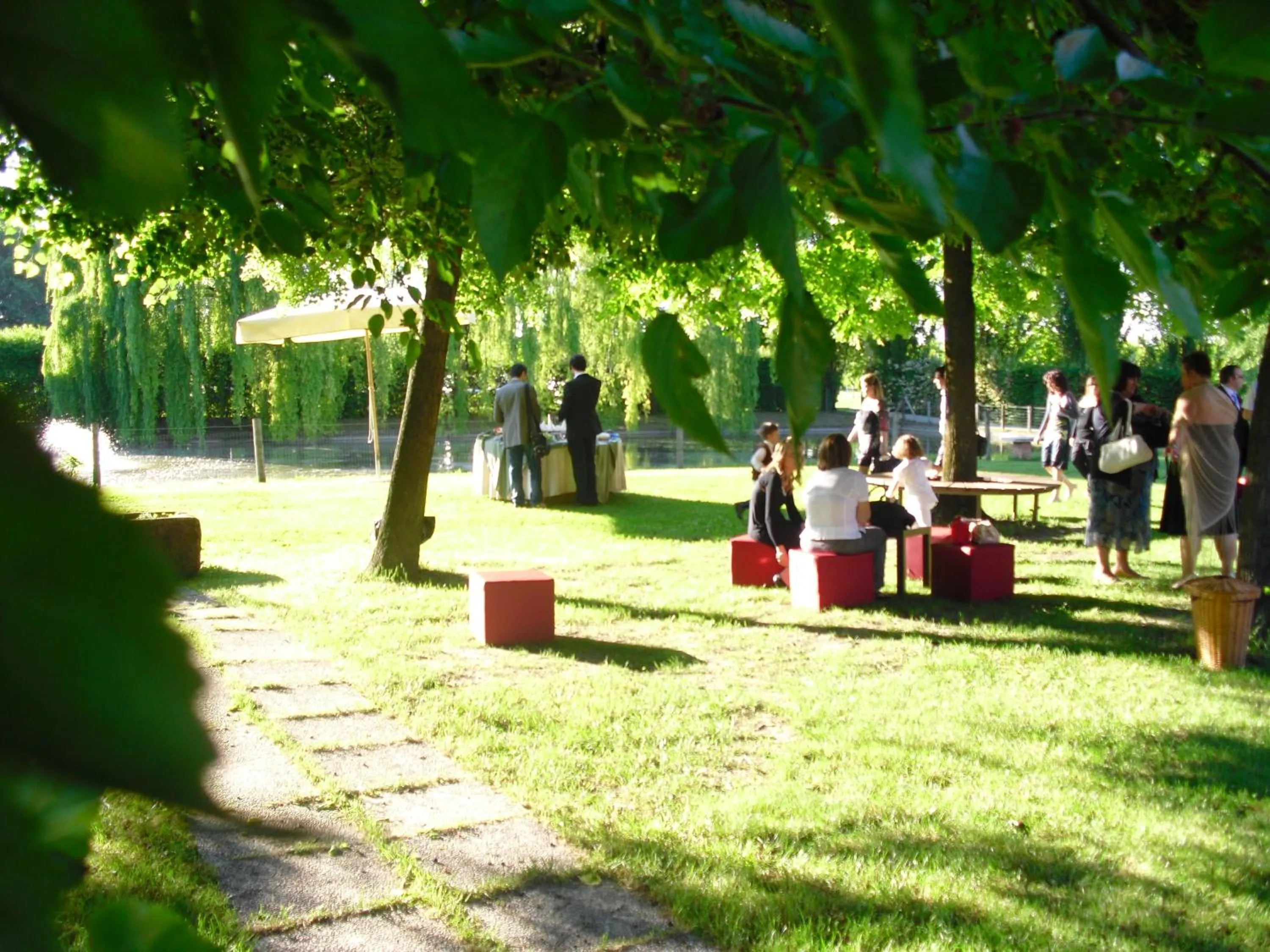 Garden in Agriturismo La Lupa