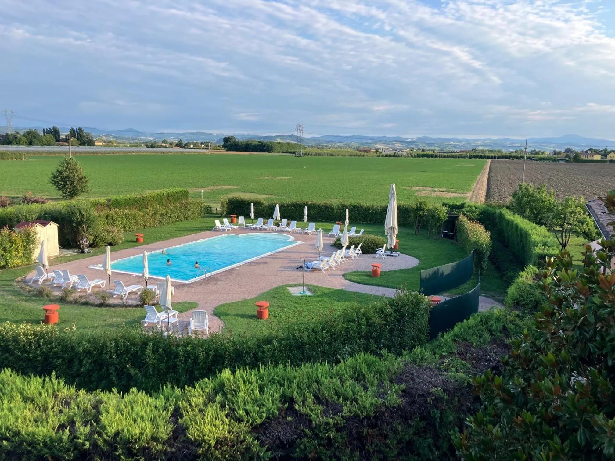 Swimming pool in Agriturismo La Lupa