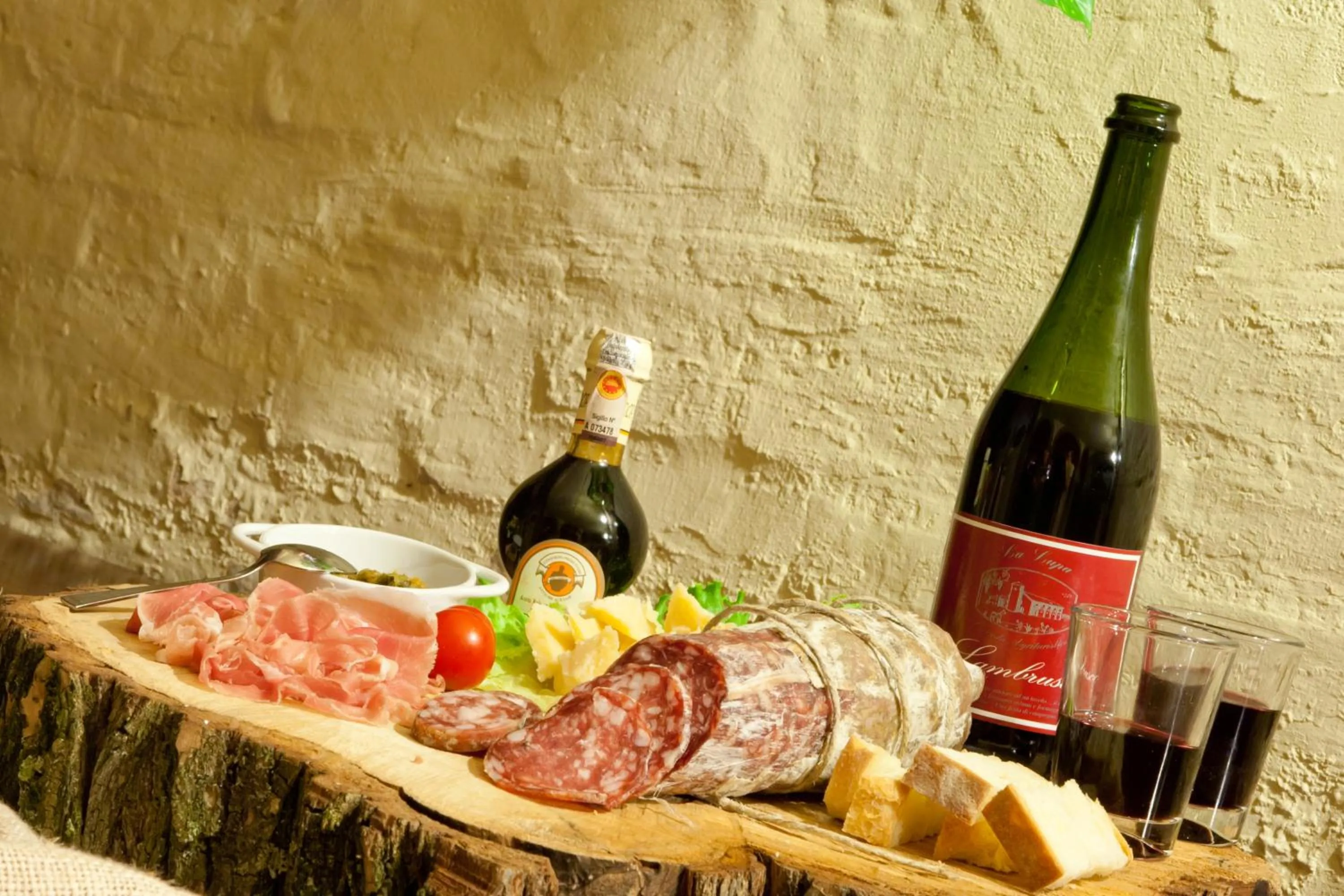 Food in Agriturismo La Lupa