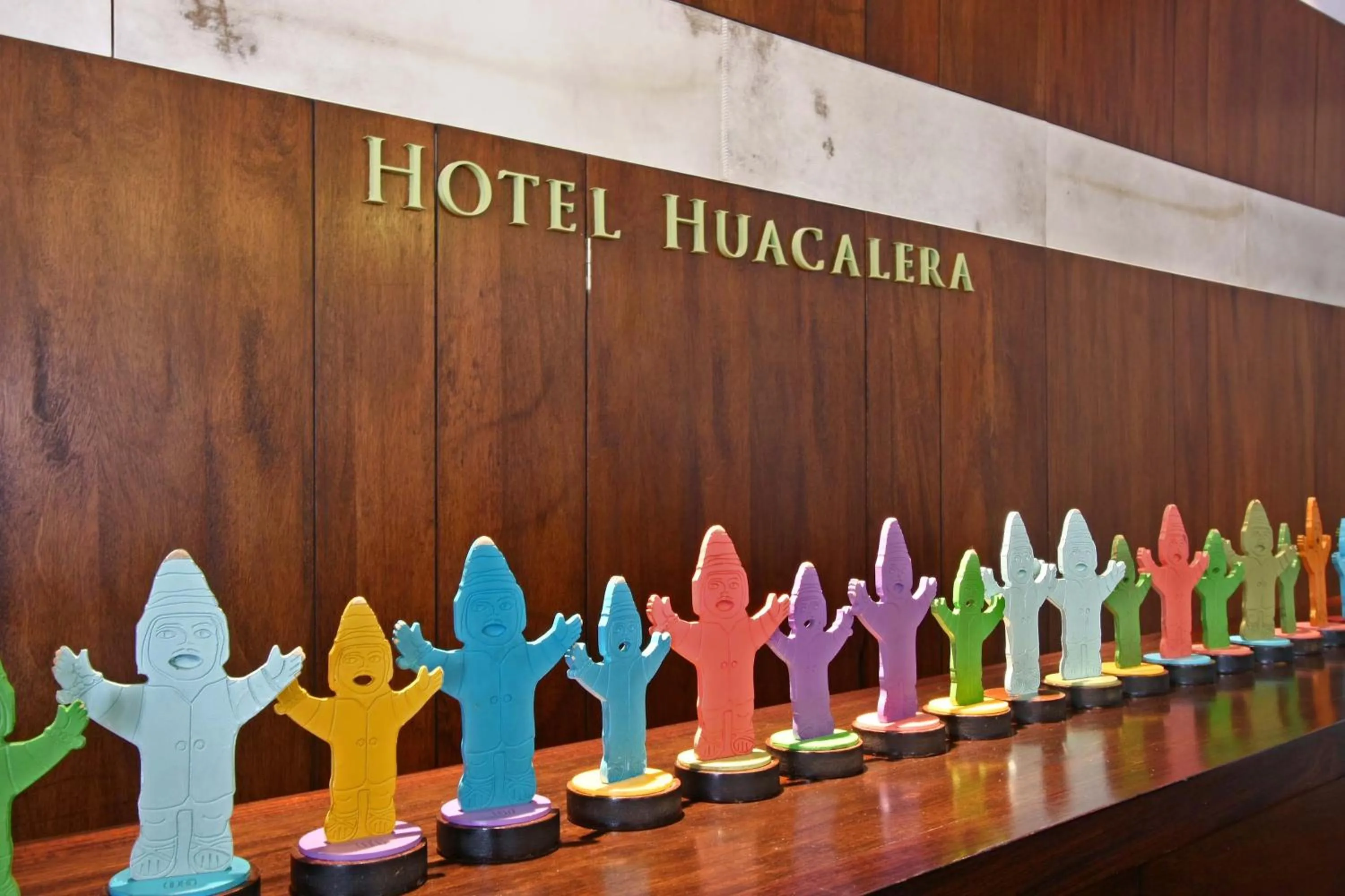 Lobby or reception in Hotel Huacalera