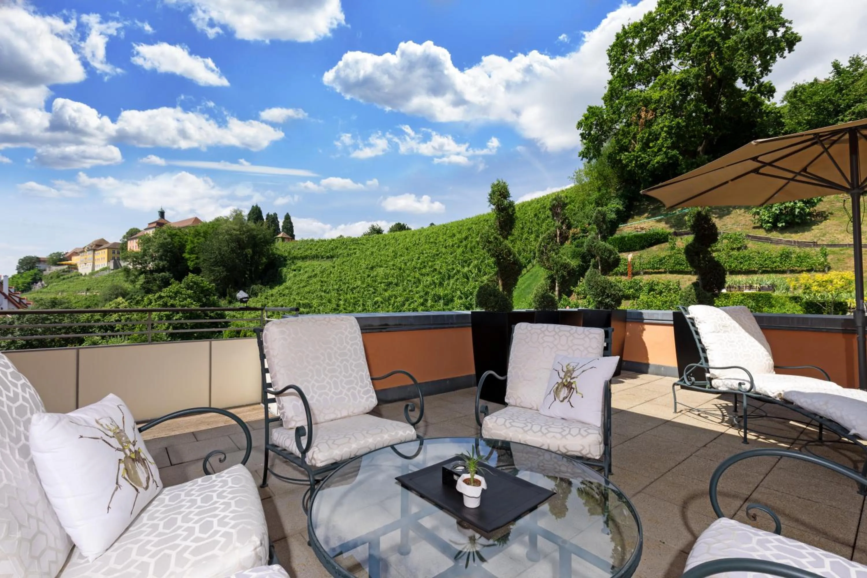 Garden in Romantik Hotel Residenz am See