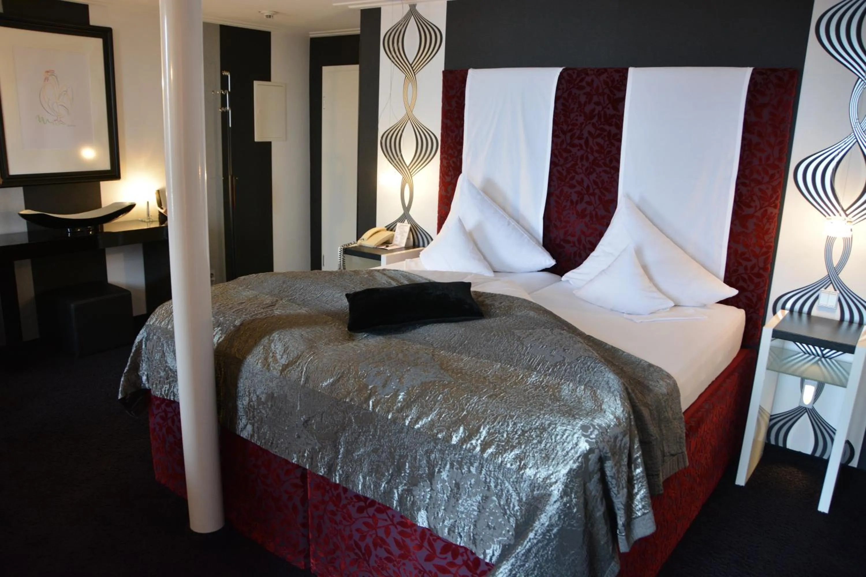 Bed in Romantik Hotel Residenz am See