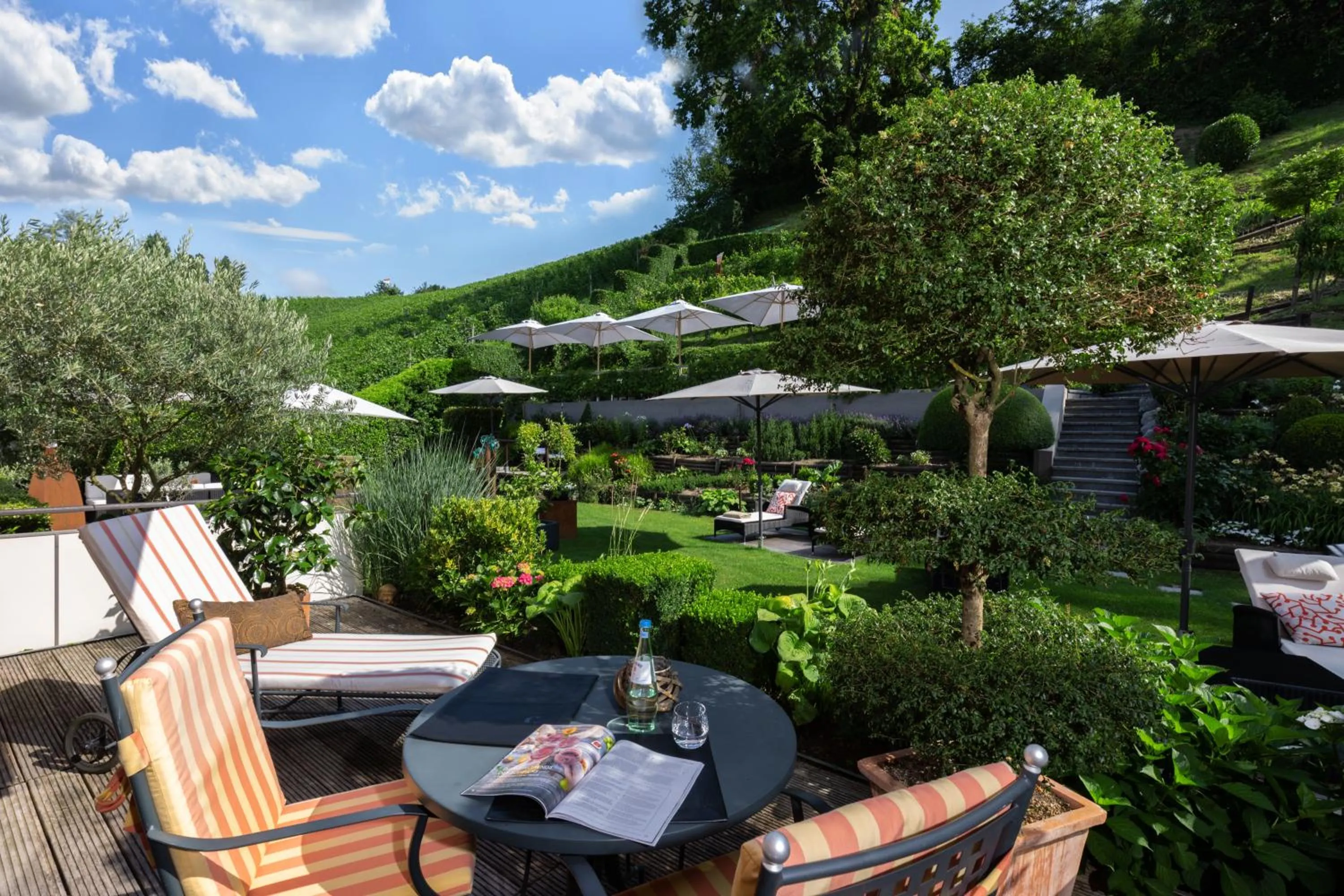 Garden in Romantik Hotel Residenz am See