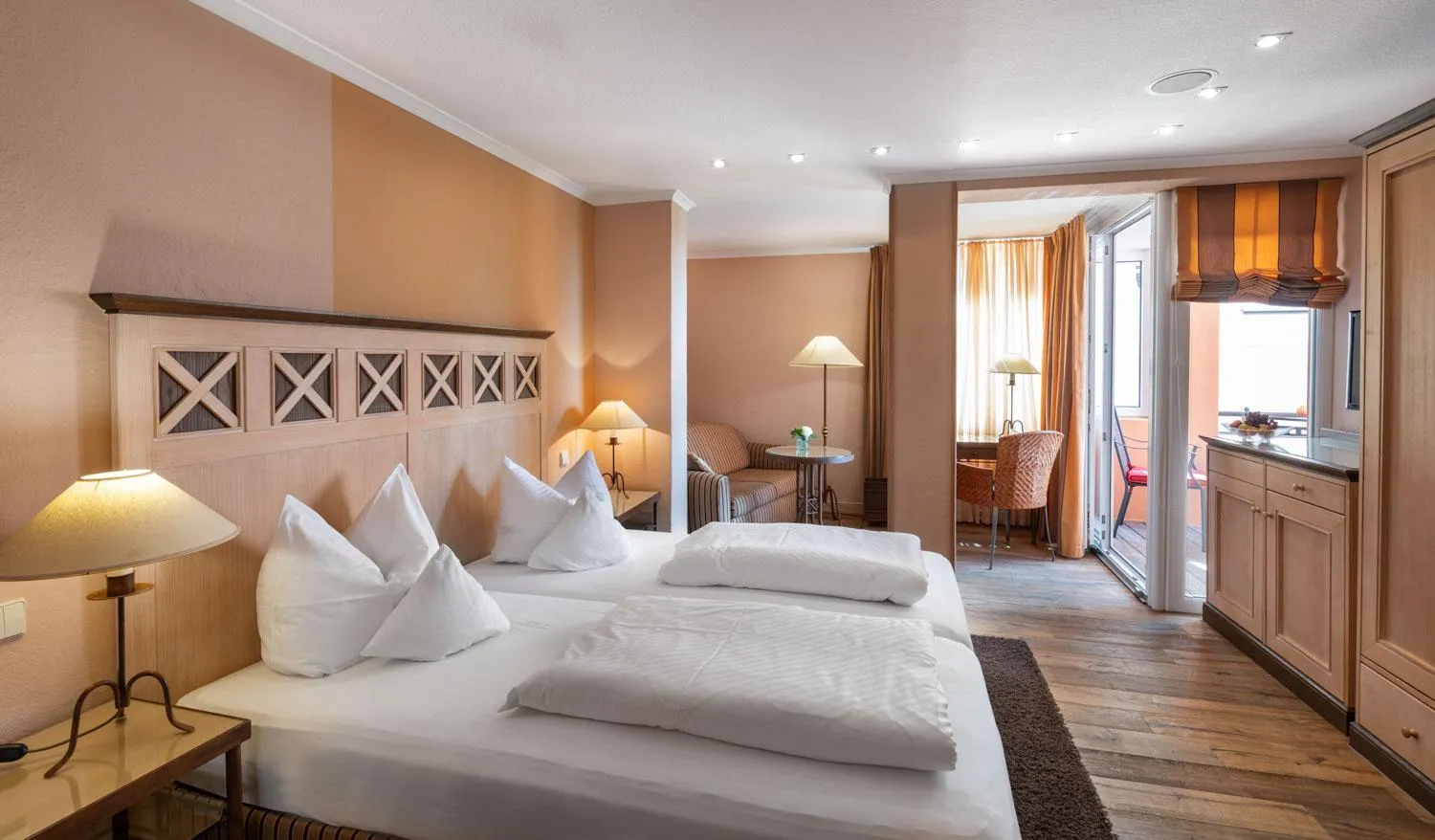 Photo of the whole room, Bed in Romantik Hotel Residenz am See