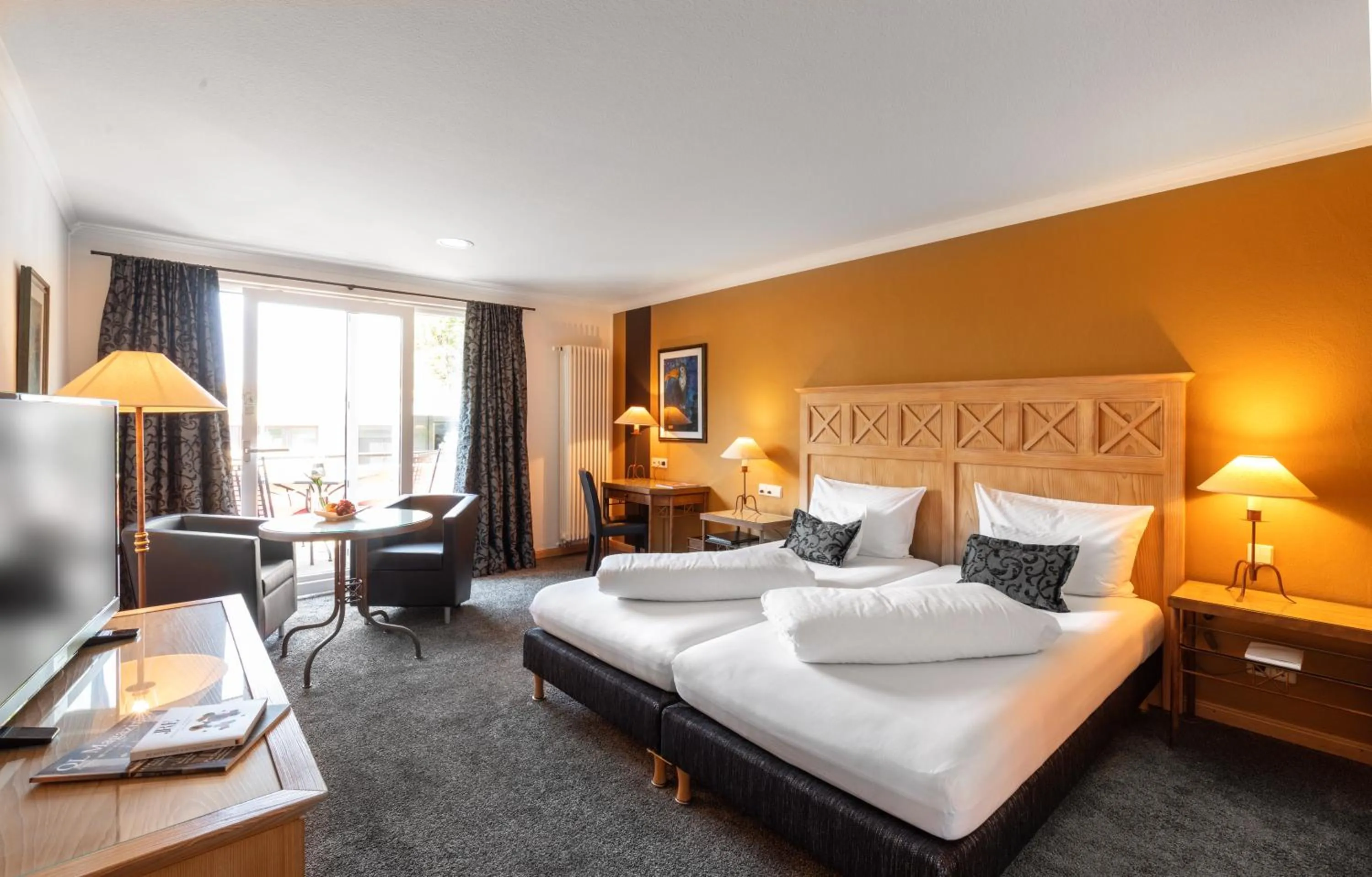 Bed in Romantik Hotel Residenz am See