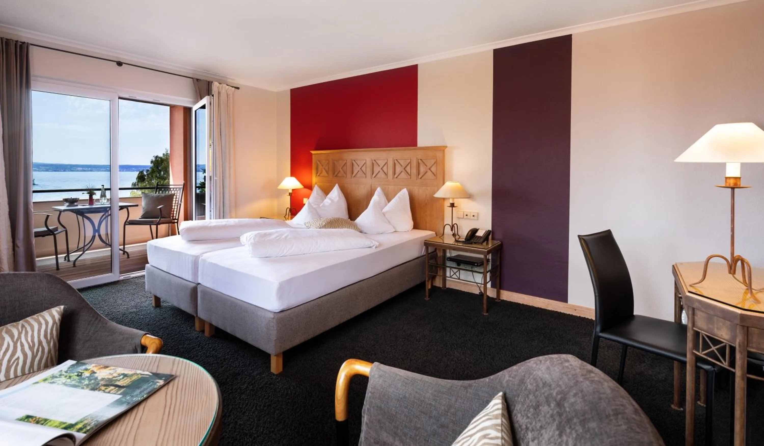 Bed in Romantik Hotel Residenz am See