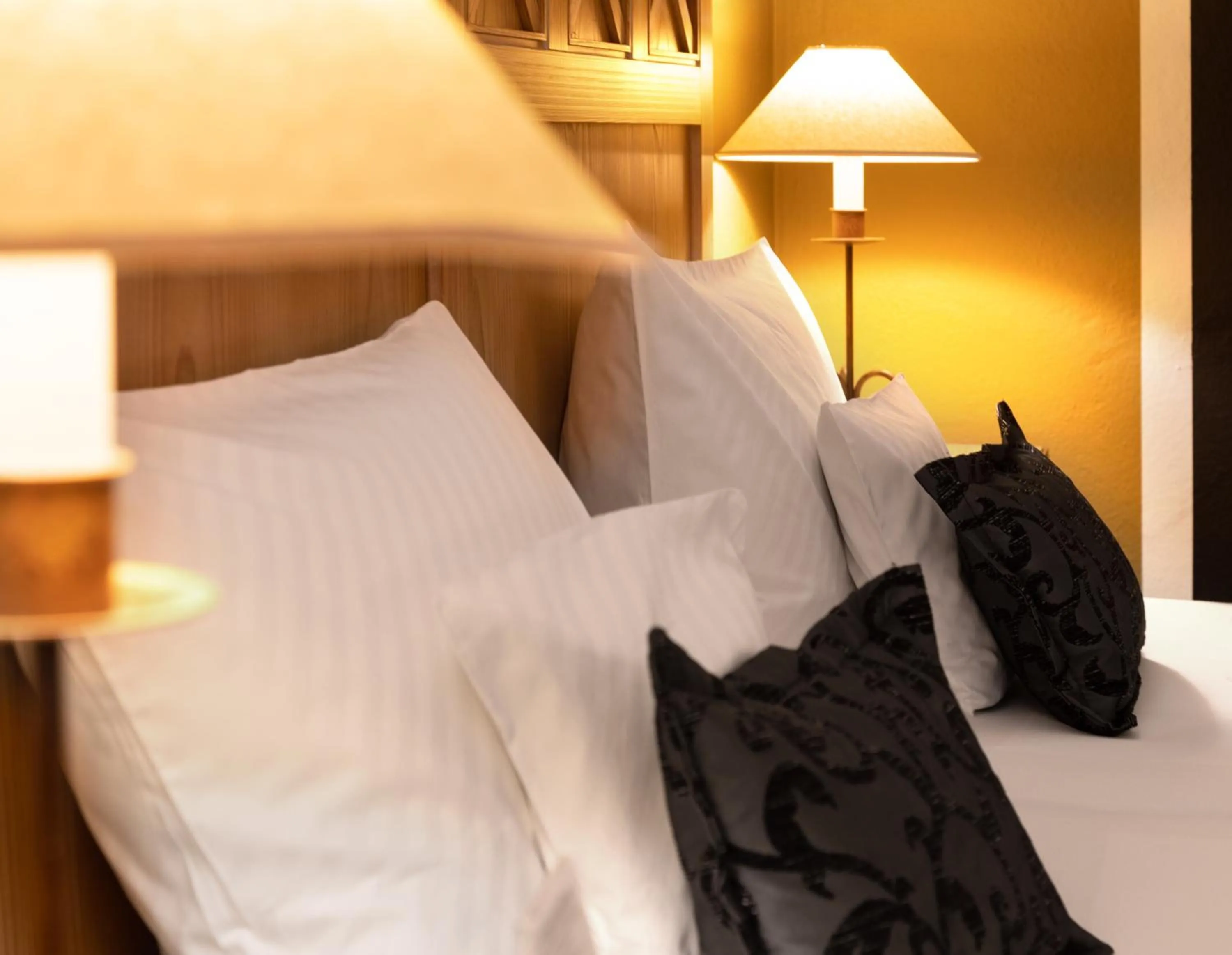 Bed in Romantik Hotel Residenz am See