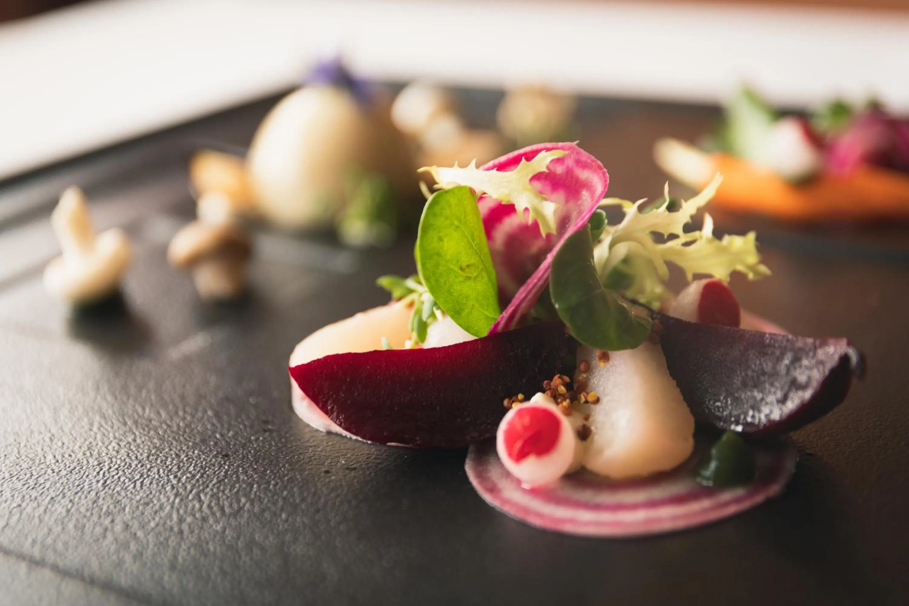 Food close-up in Romantik Hotel Residenz am See