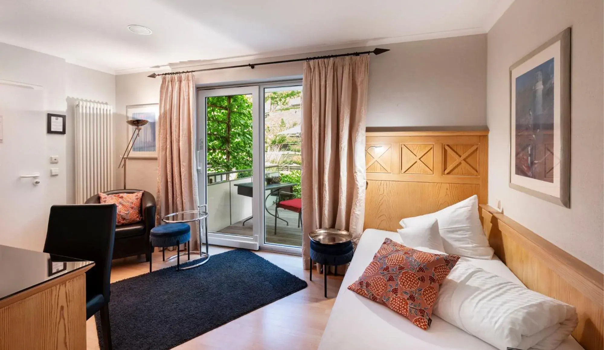 Single Room with Terrace - single occupancy in Romantik Hotel Residenz am See Single Room with Terrace - single occupancy in Romantik Hotel Residenz am See