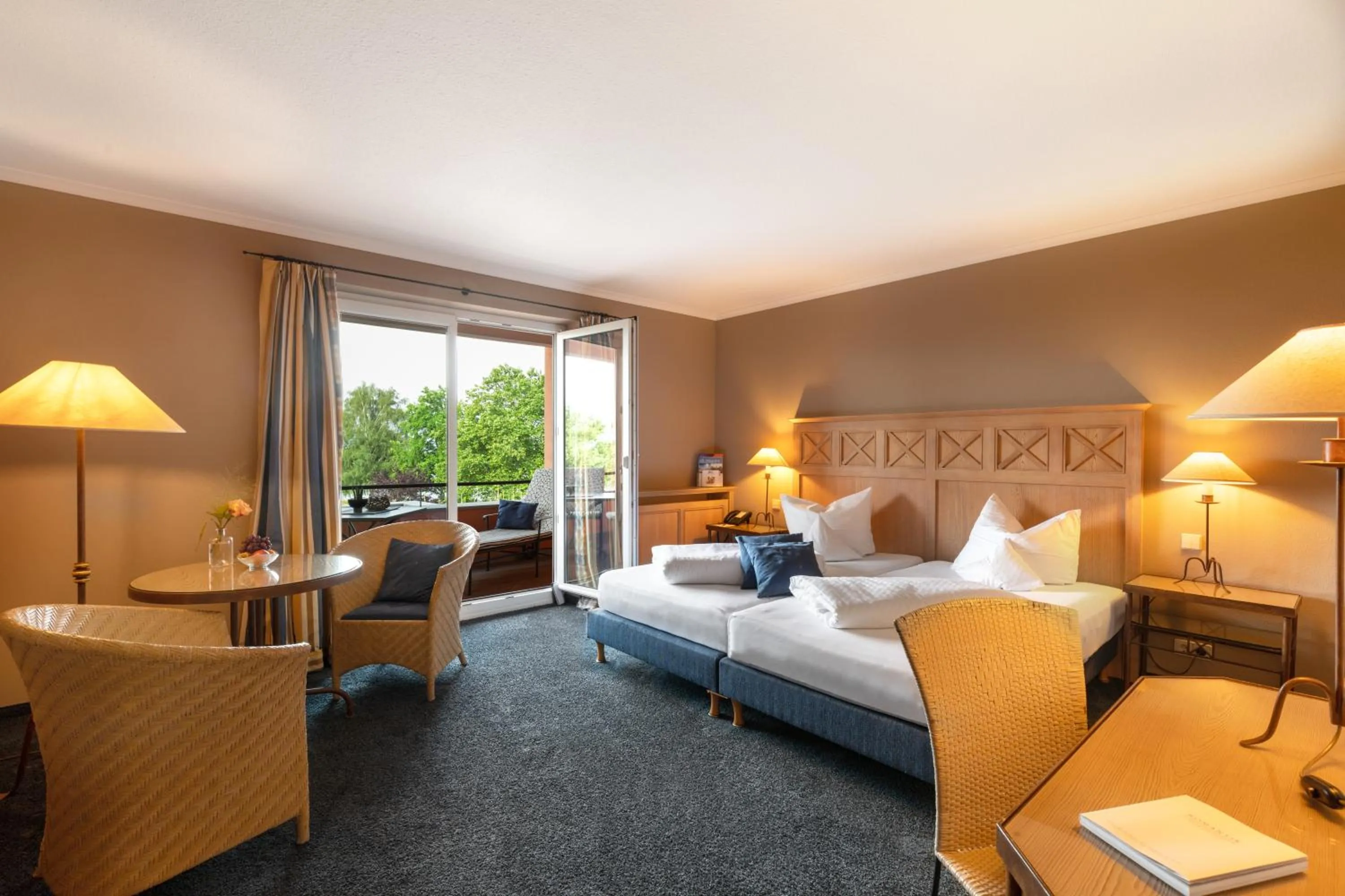 Bed in Romantik Hotel Residenz am See