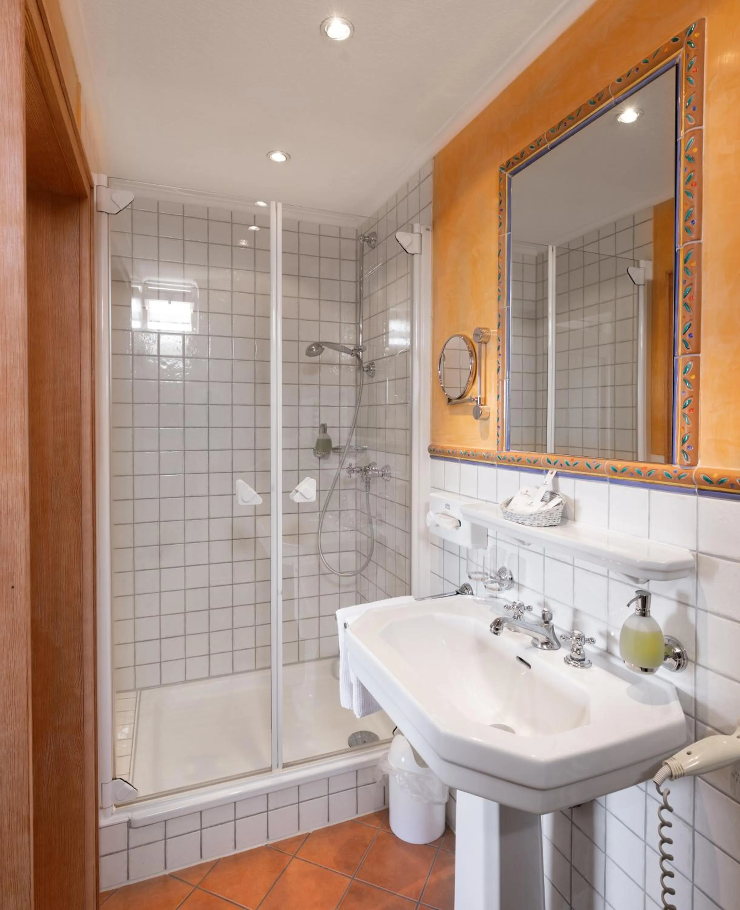 Shower in Romantik Hotel Residenz am See