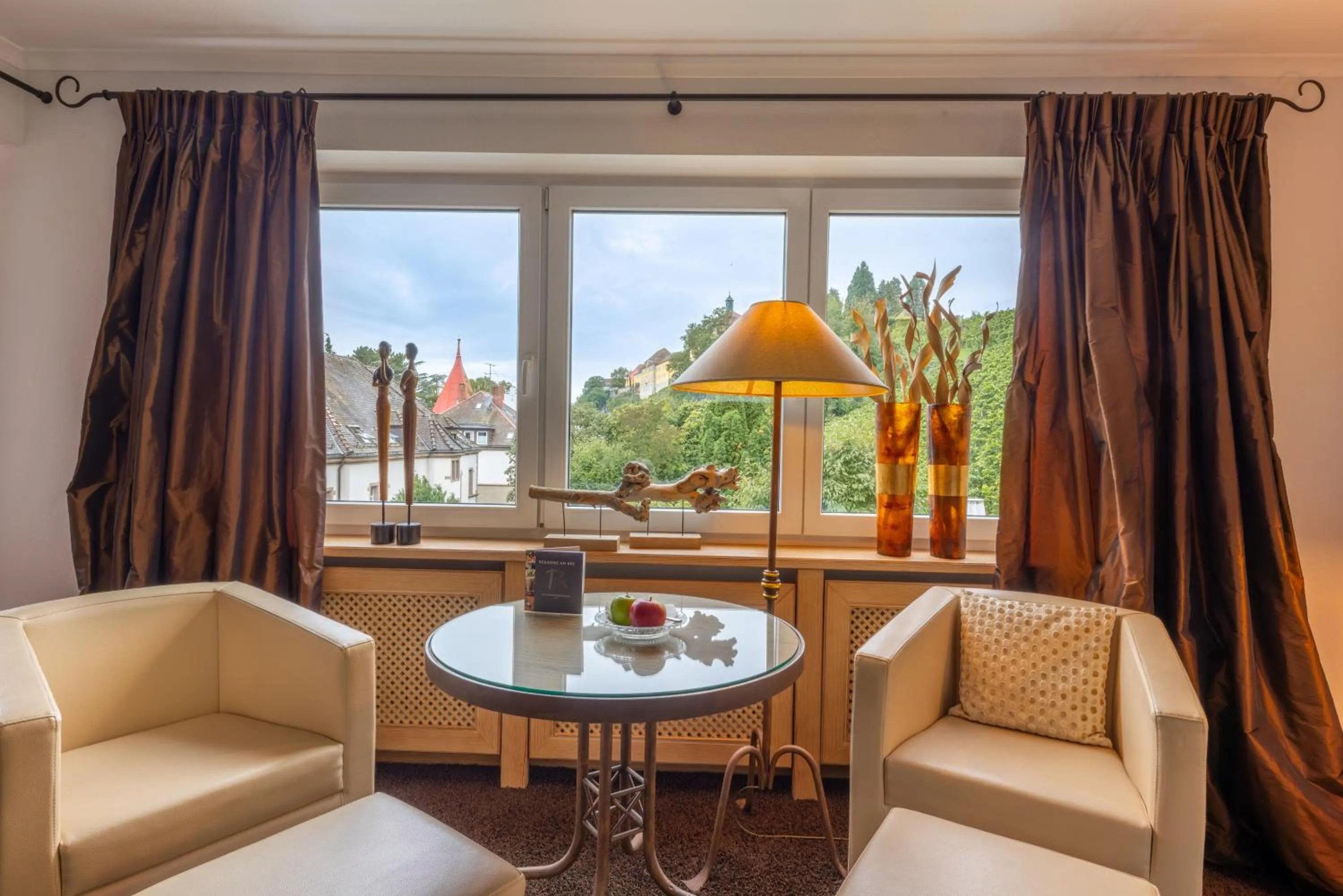 Seating area in Romantik Hotel Residenz am See