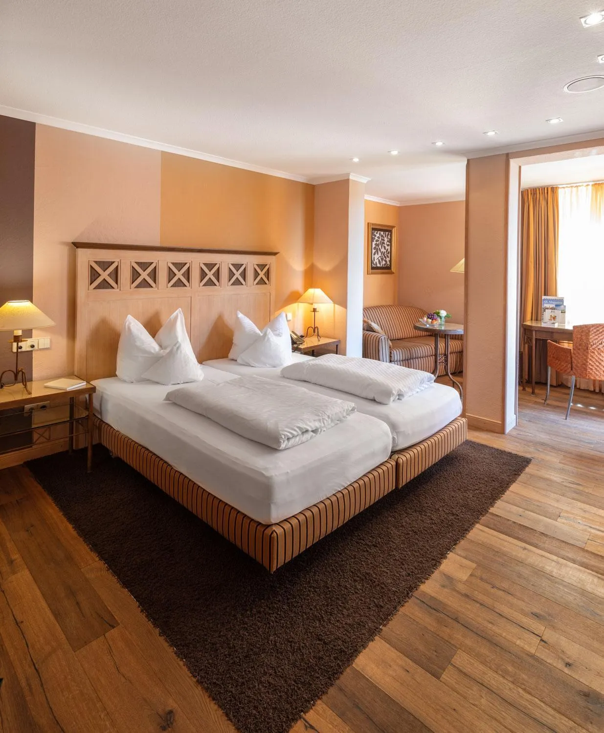 Photo of the whole room, Bed in Romantik Hotel Residenz am See