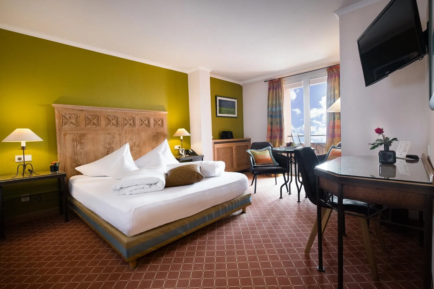 Photo of the whole room, Bed in Romantik Hotel Residenz am See