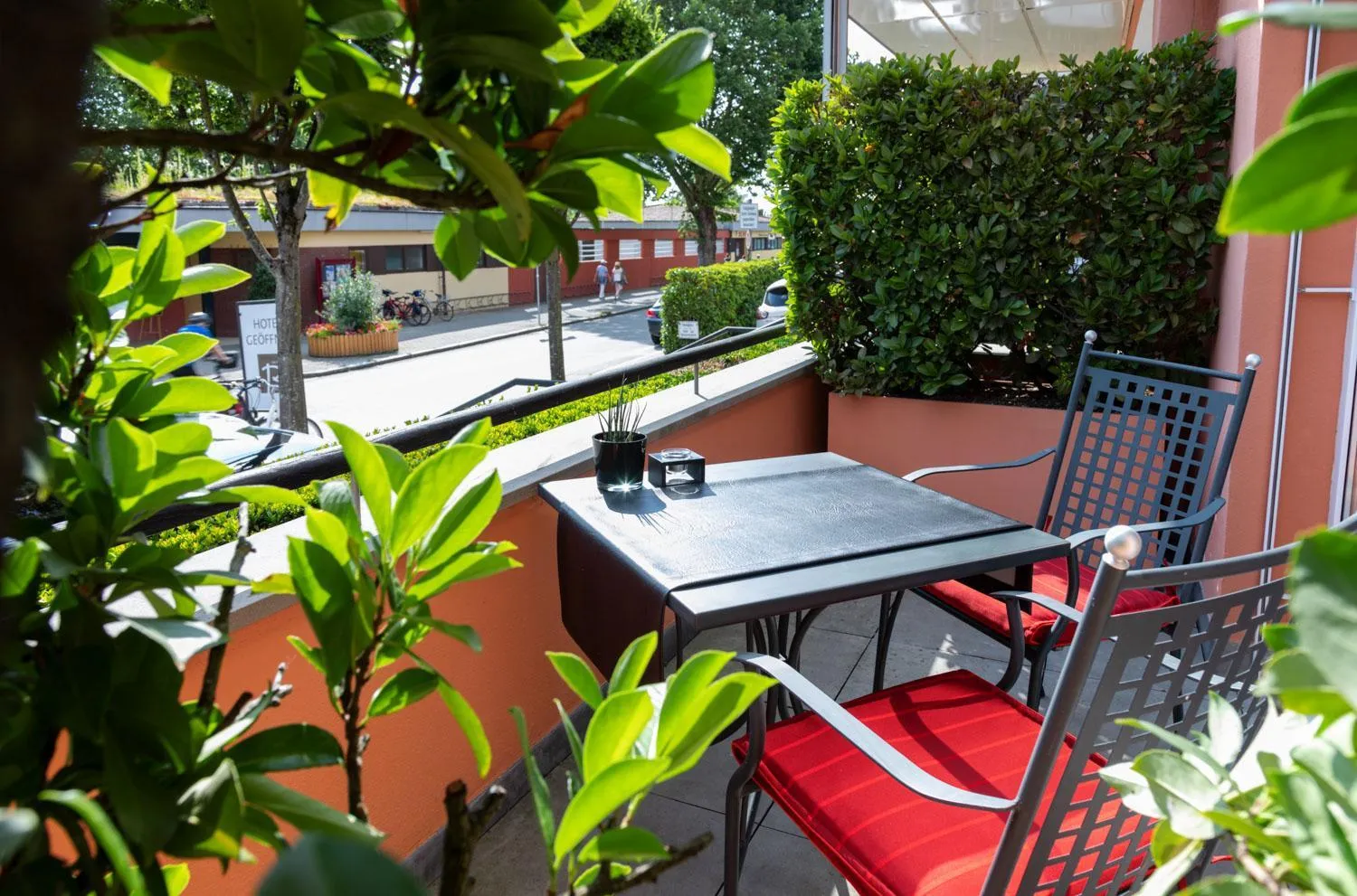Balcony/Terrace in Romantik Hotel Residenz am See