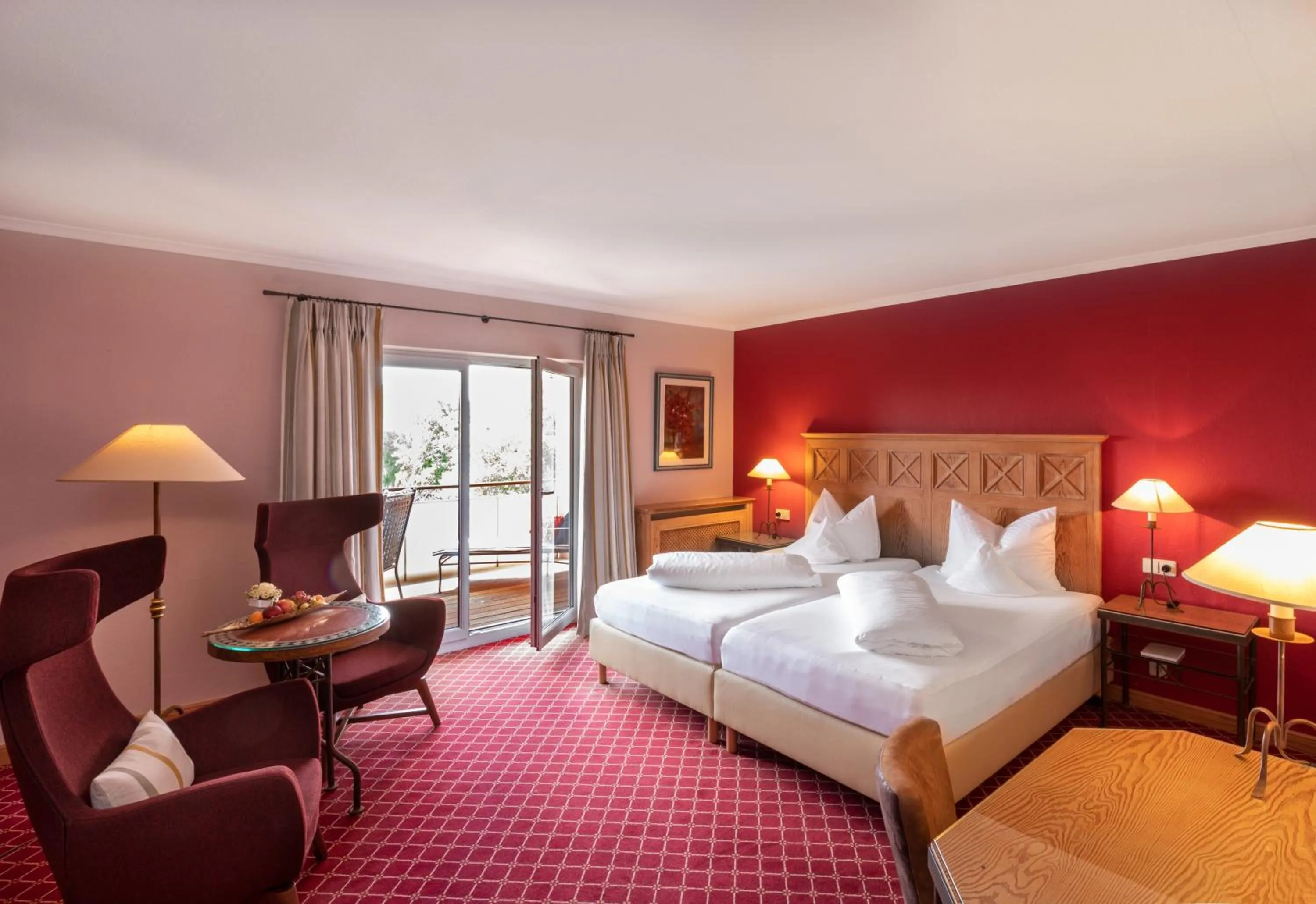 Bed in Romantik Hotel Residenz am See