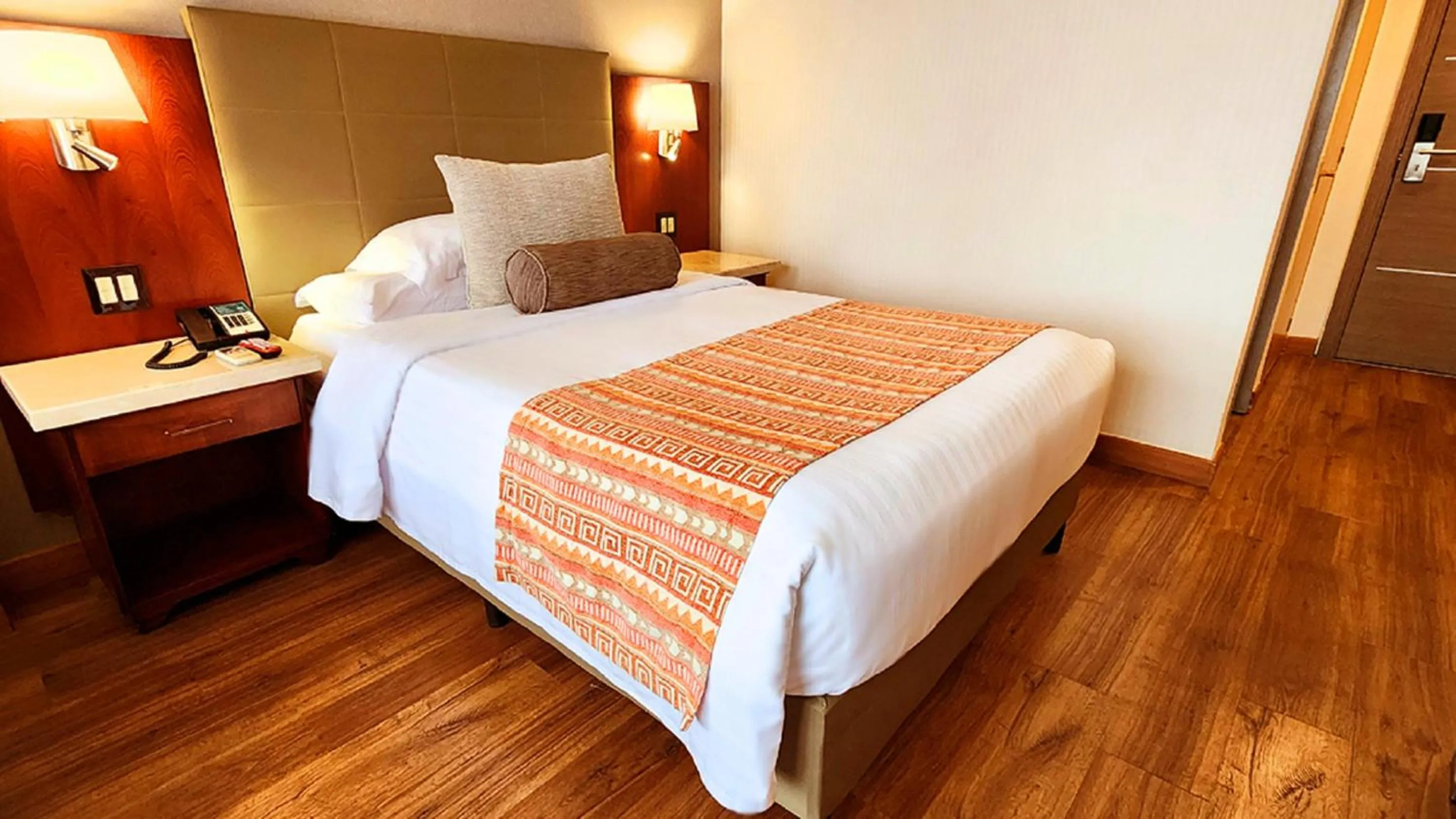 Bed in Bogota Plaza Hotel