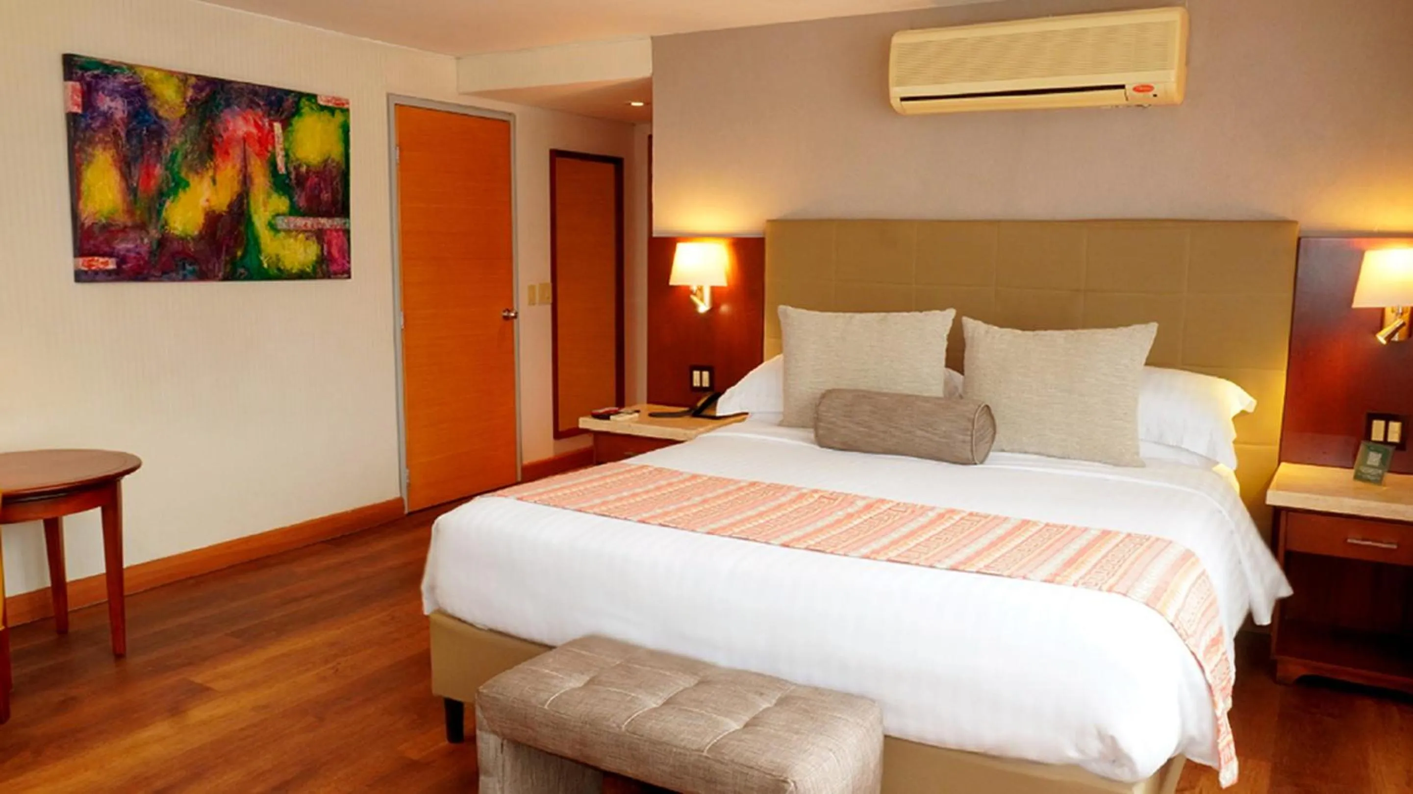 Bed in Bogota Plaza Hotel