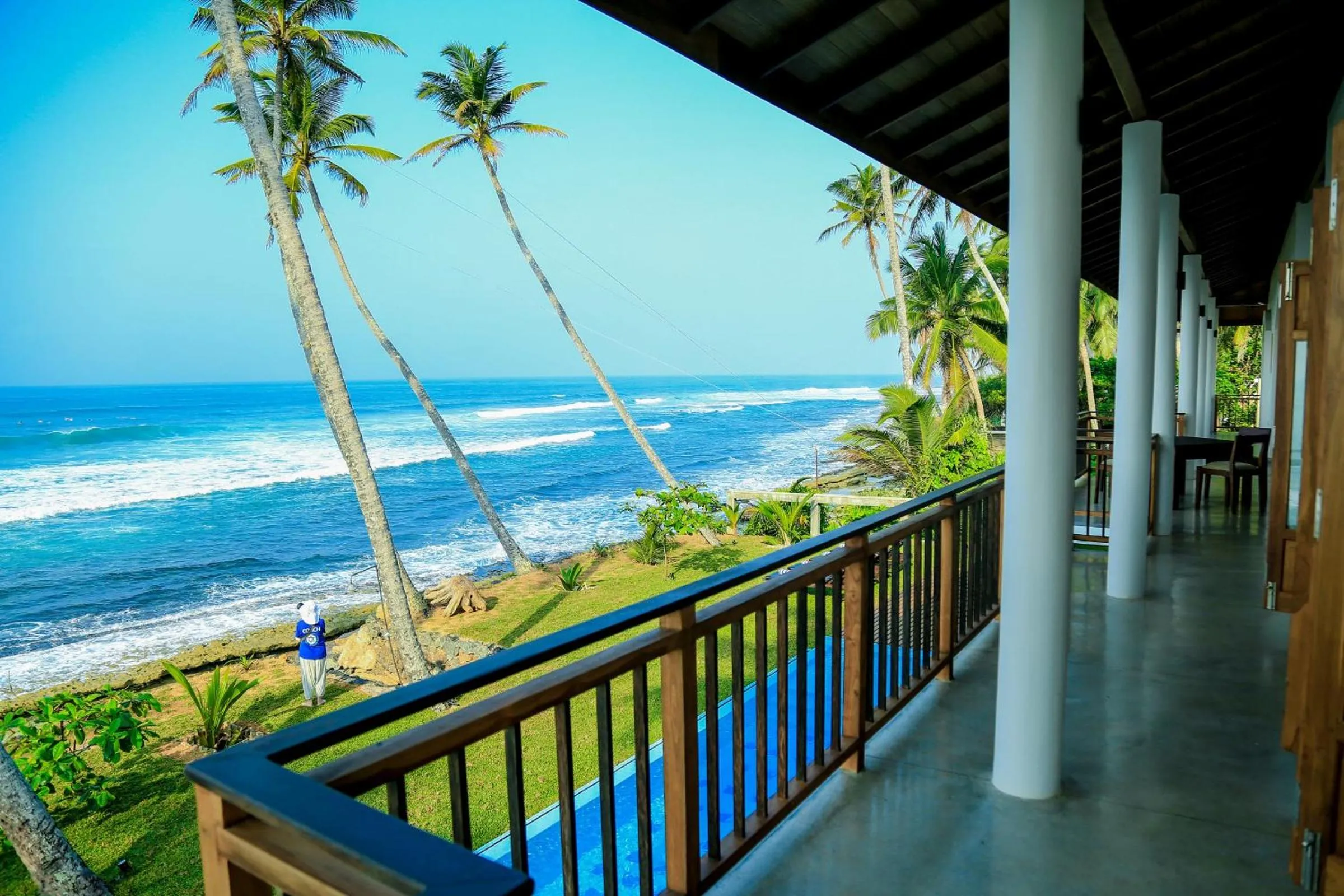 Balcony/Terrace in Villa Océane