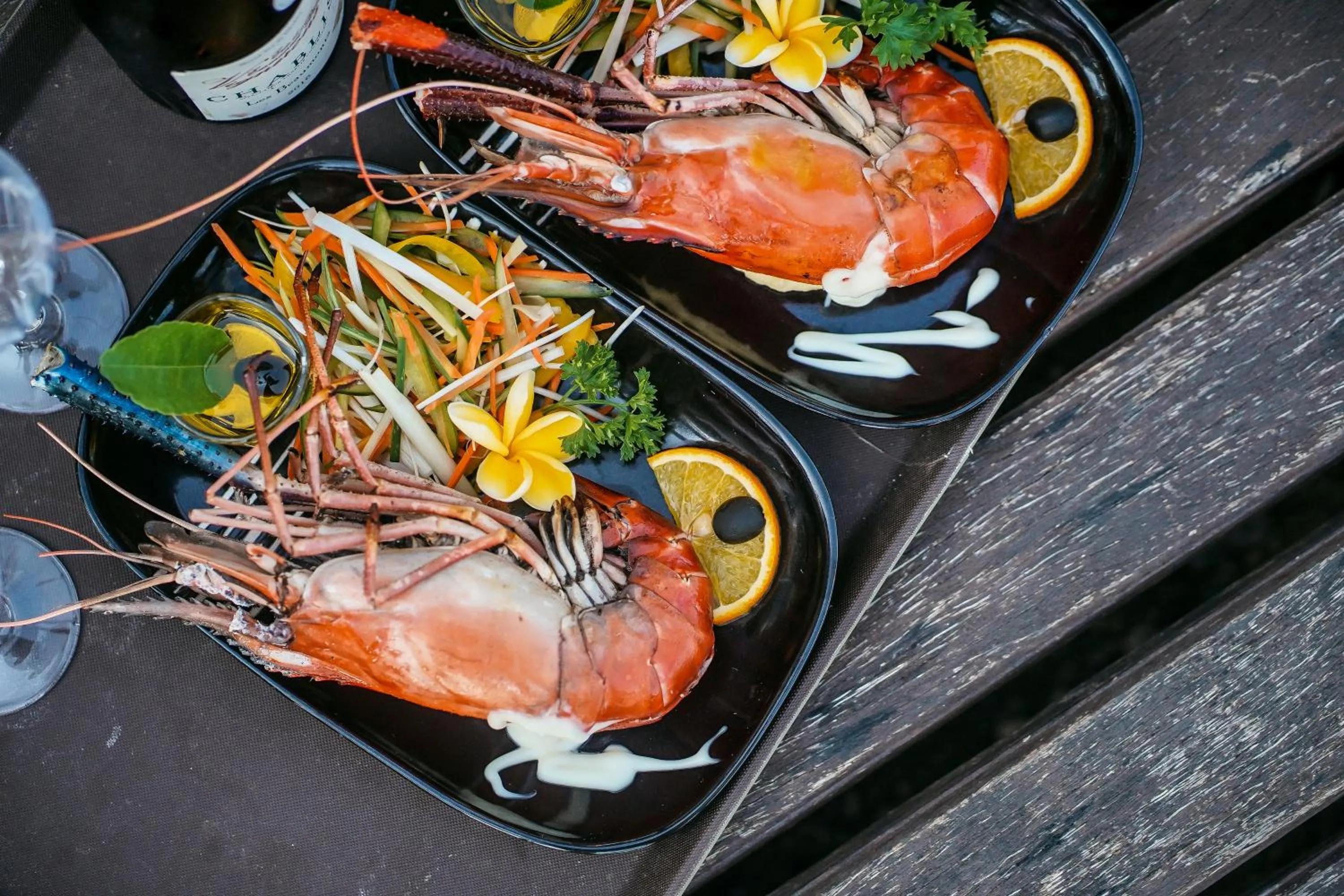 Food and drinks in Villa Océane