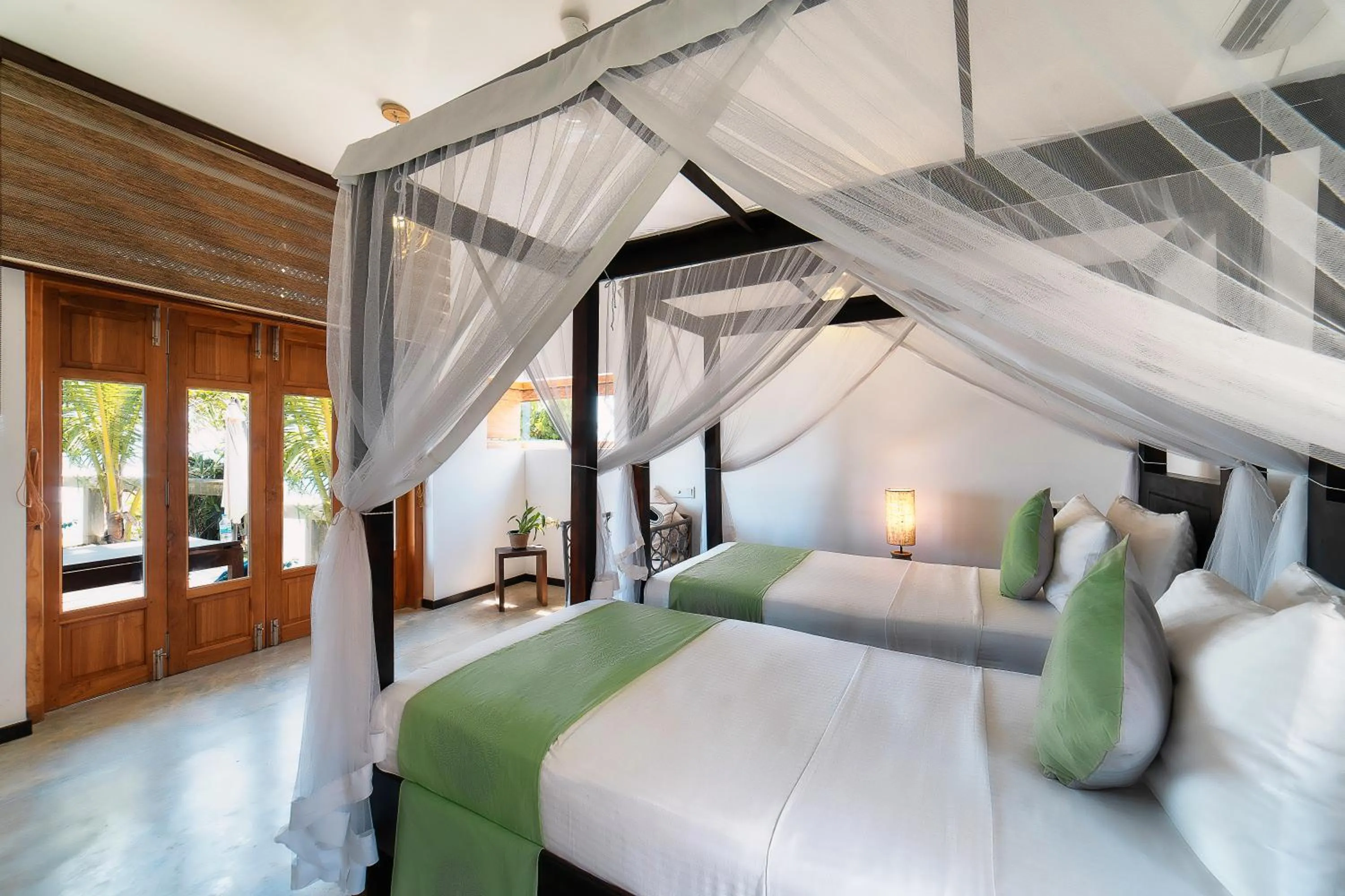 Bed in Villa Océane