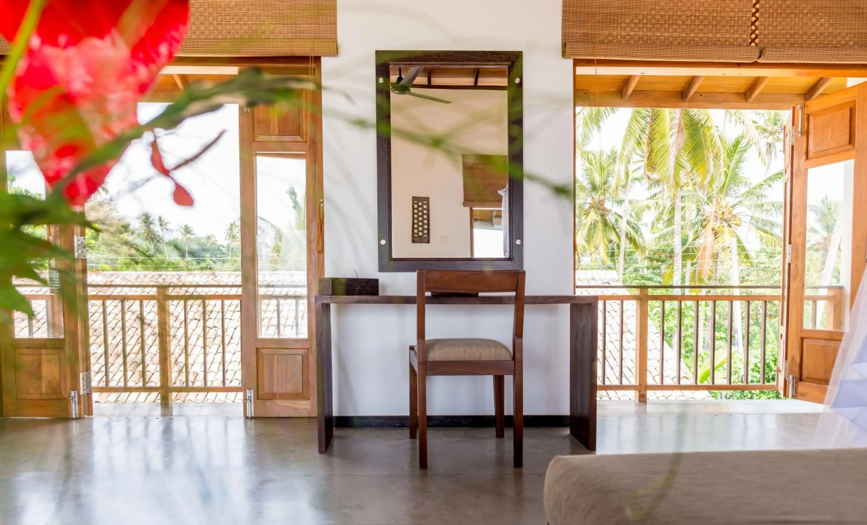 Inner courtyard view in Villa Océane