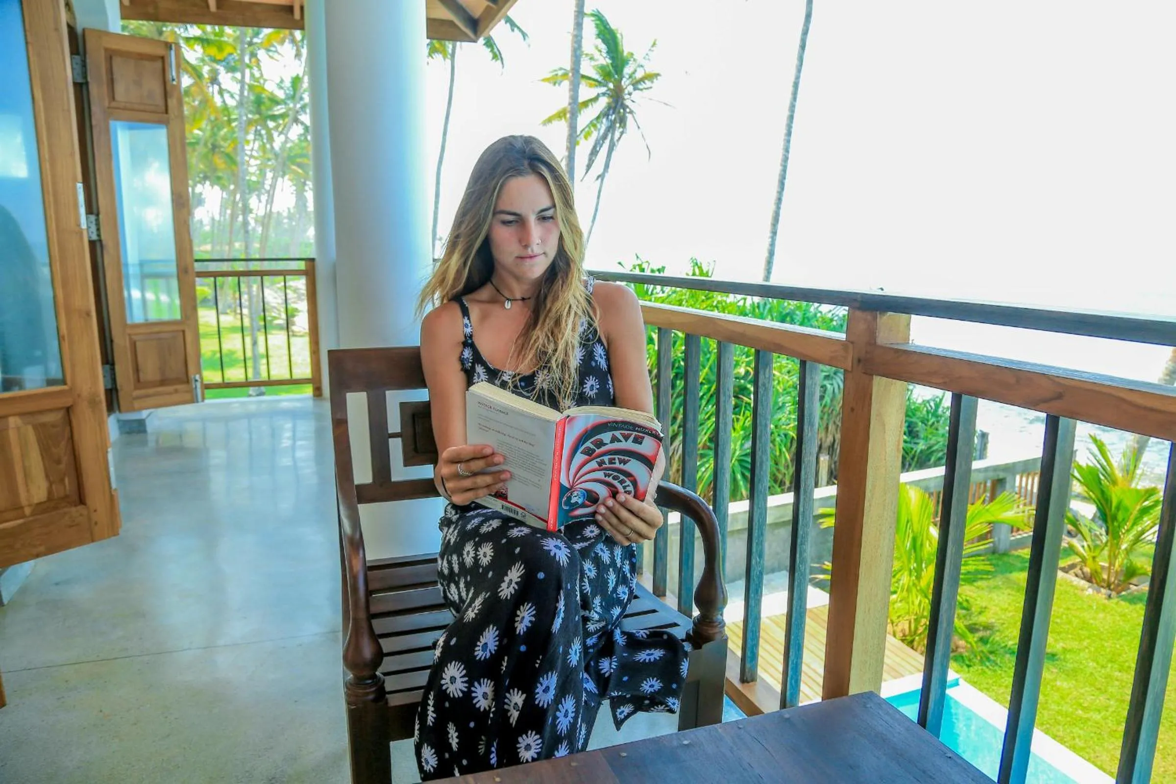 Balcony/Terrace in Villa Océane