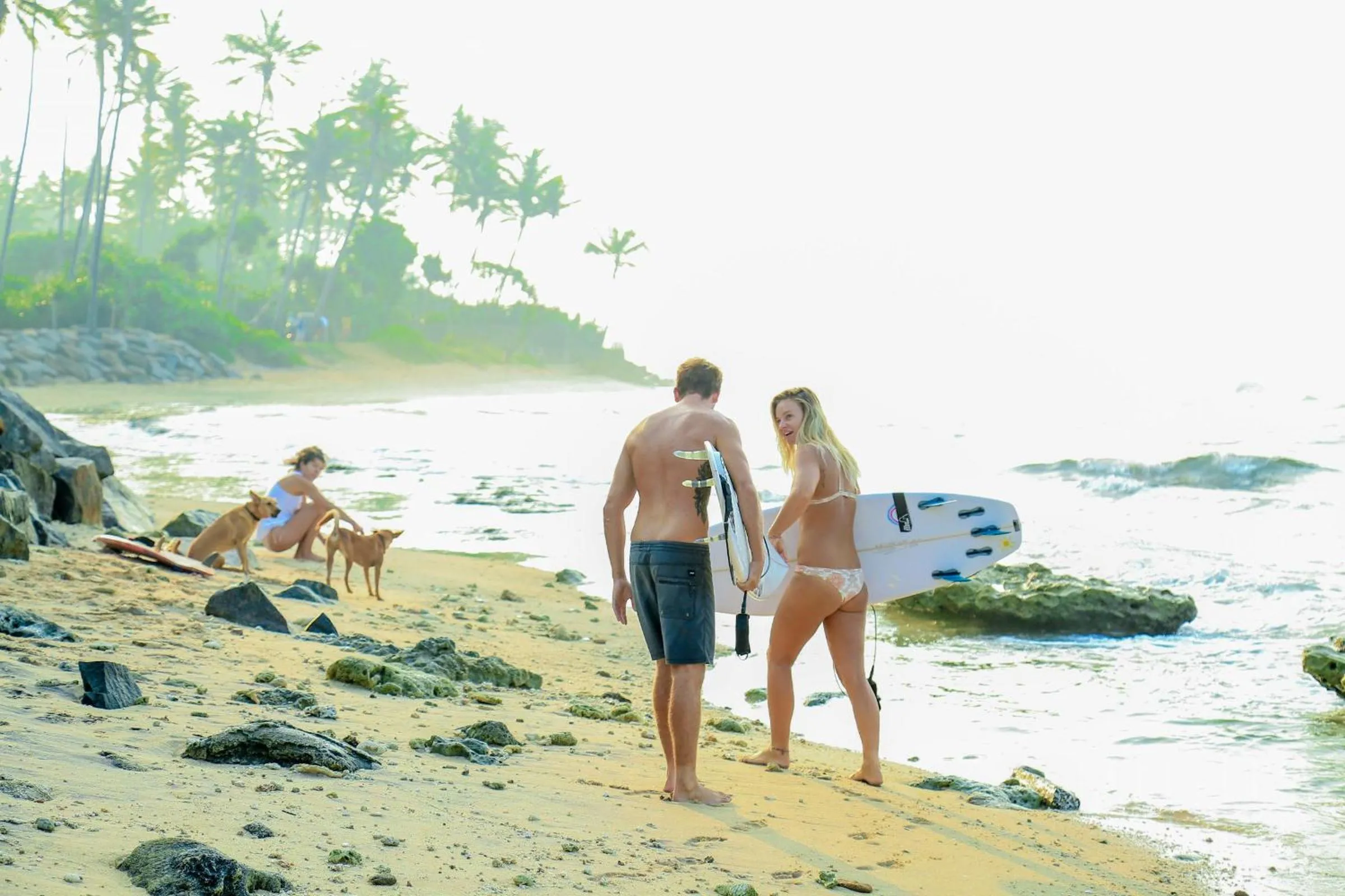 Beach in Villa Océane