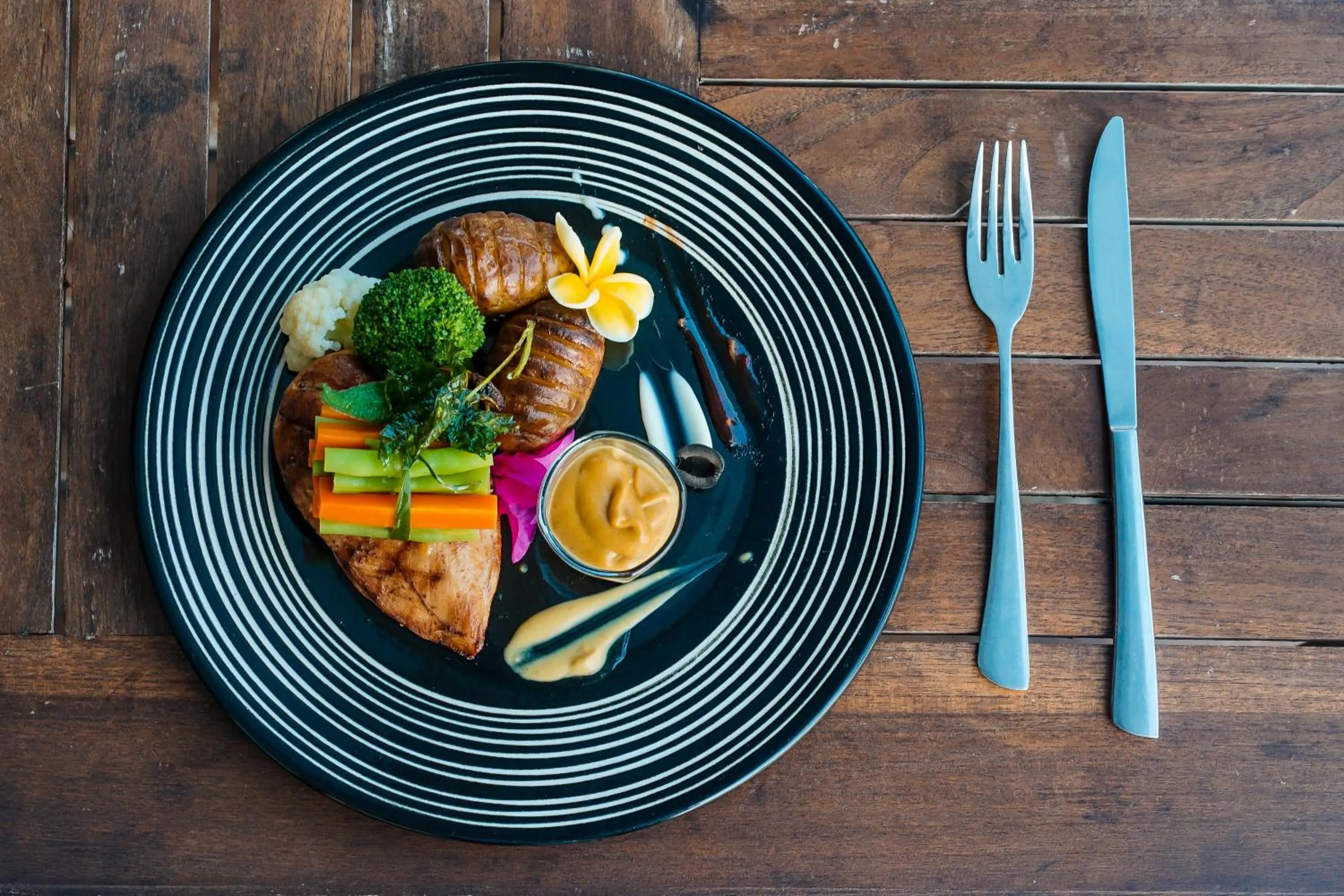 Food and drinks in Villa Océane