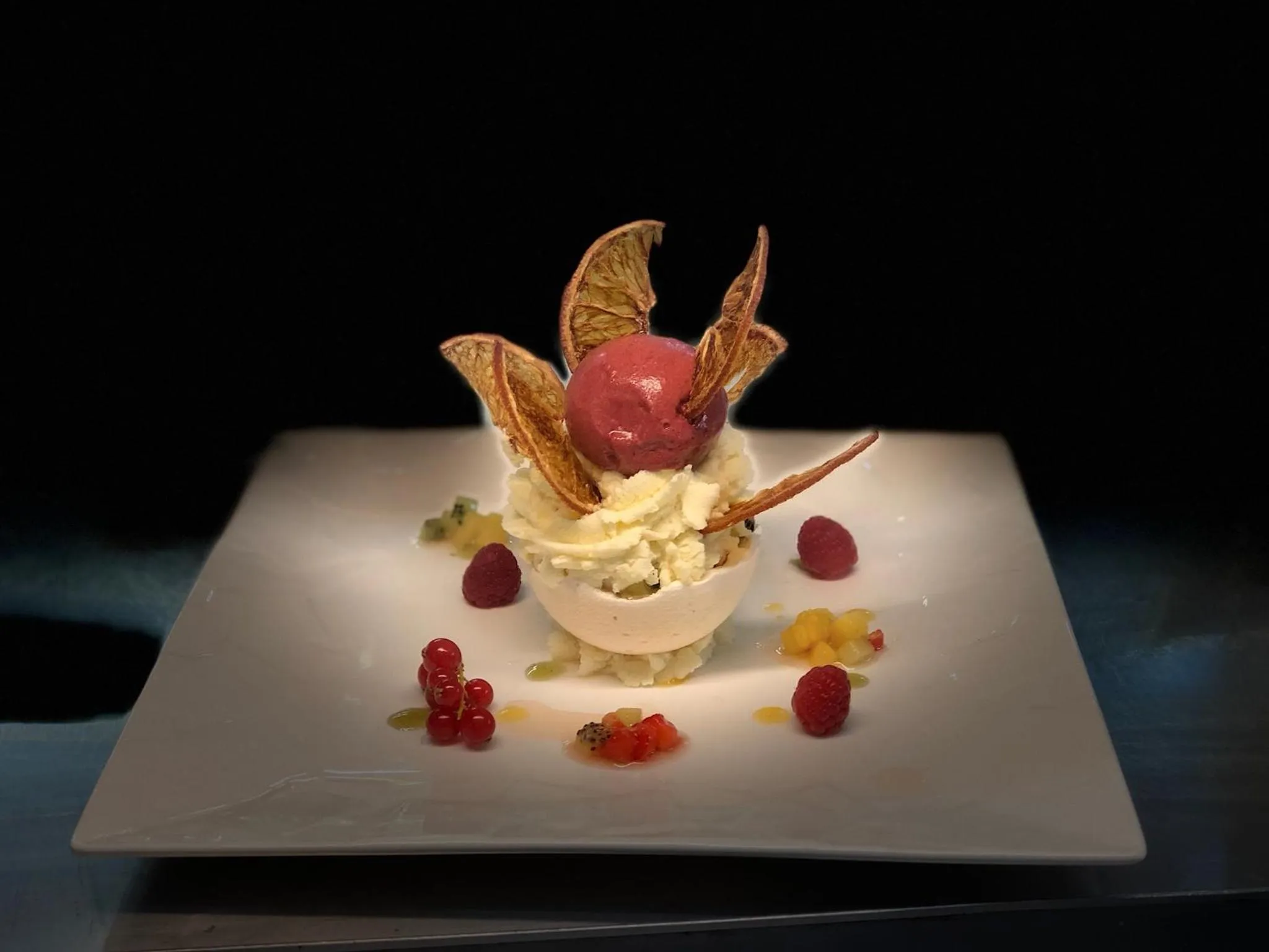 Food close-up in Logis Hotel Restaurant l'Orée Des Bois