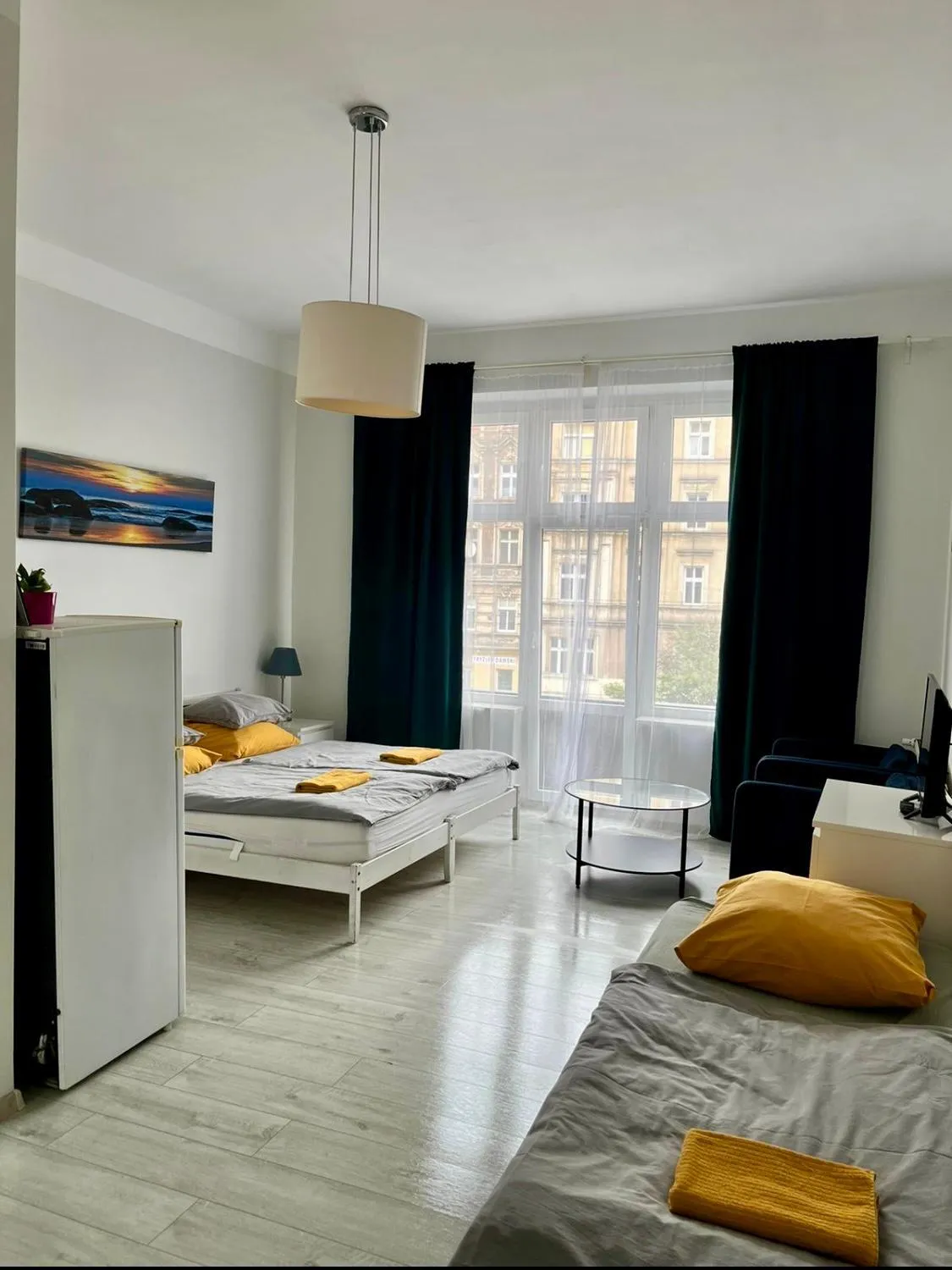 Photo of the whole room, Bed in Colourful Rooms Wrocław