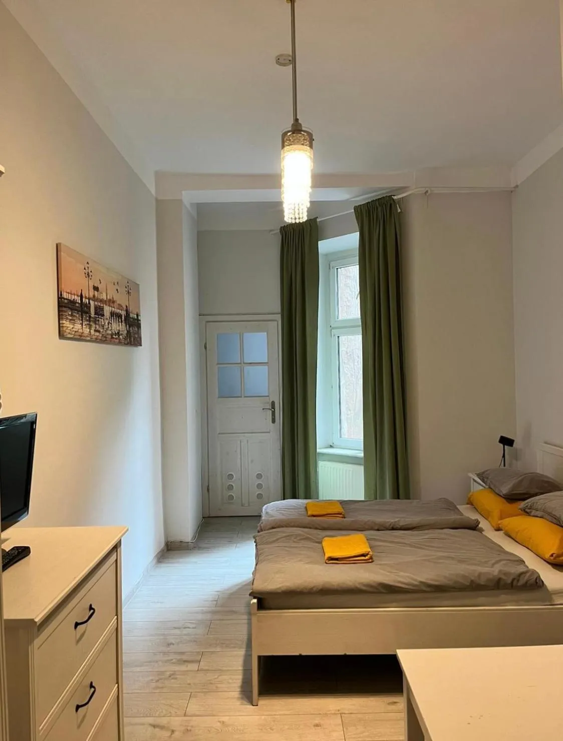 Photo of the whole room, Bed in Colourful Rooms Wrocław