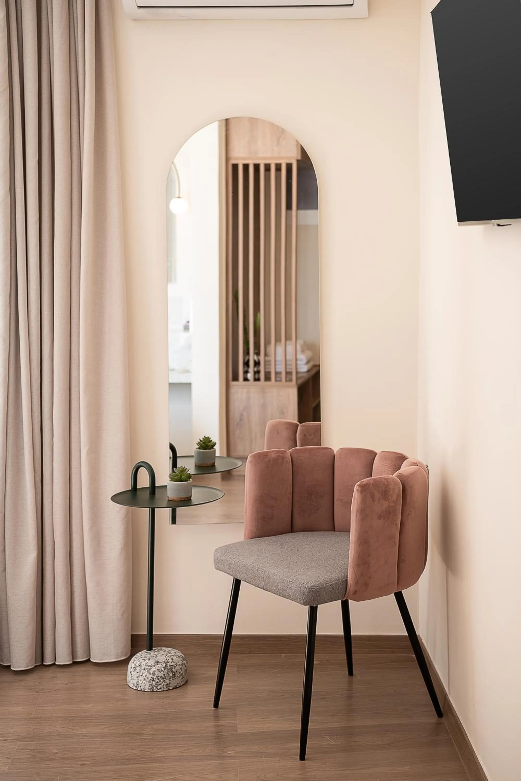 Seating area in Amphitrite Hotel