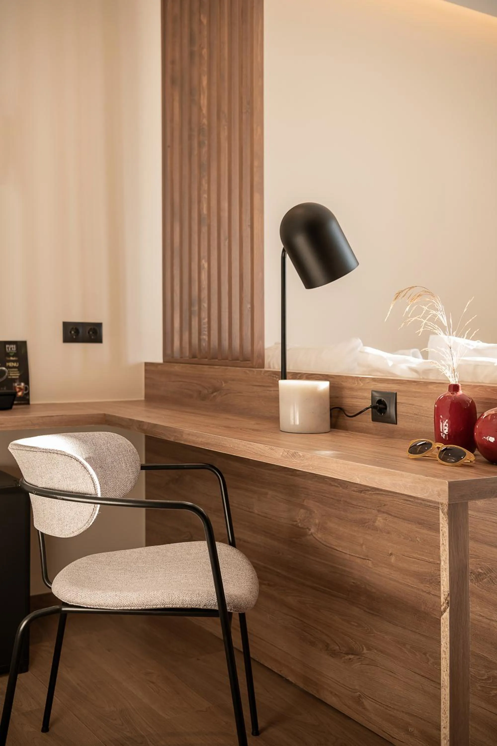 Seating area in Amphitrite Hotel