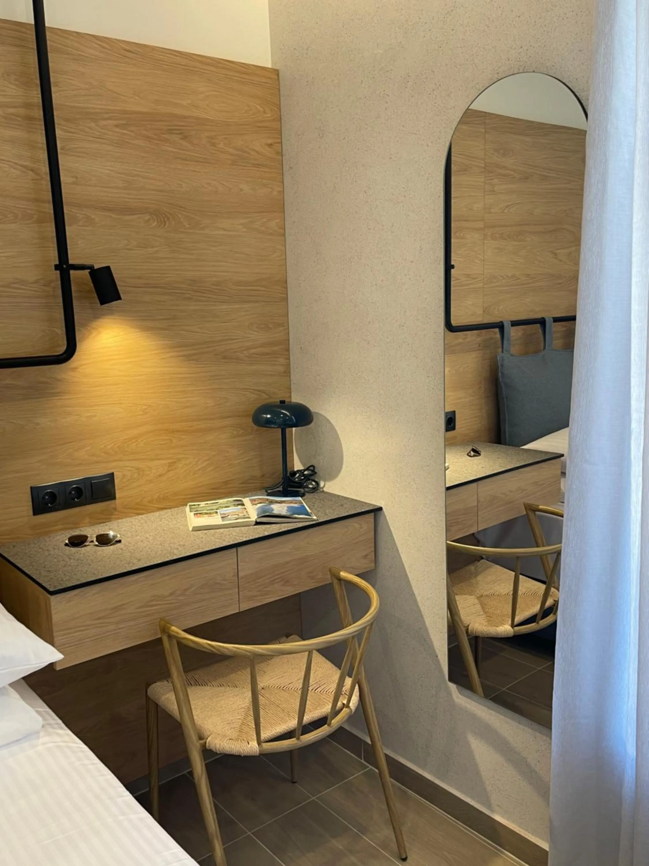 Seating area in Amphitrite Hotel