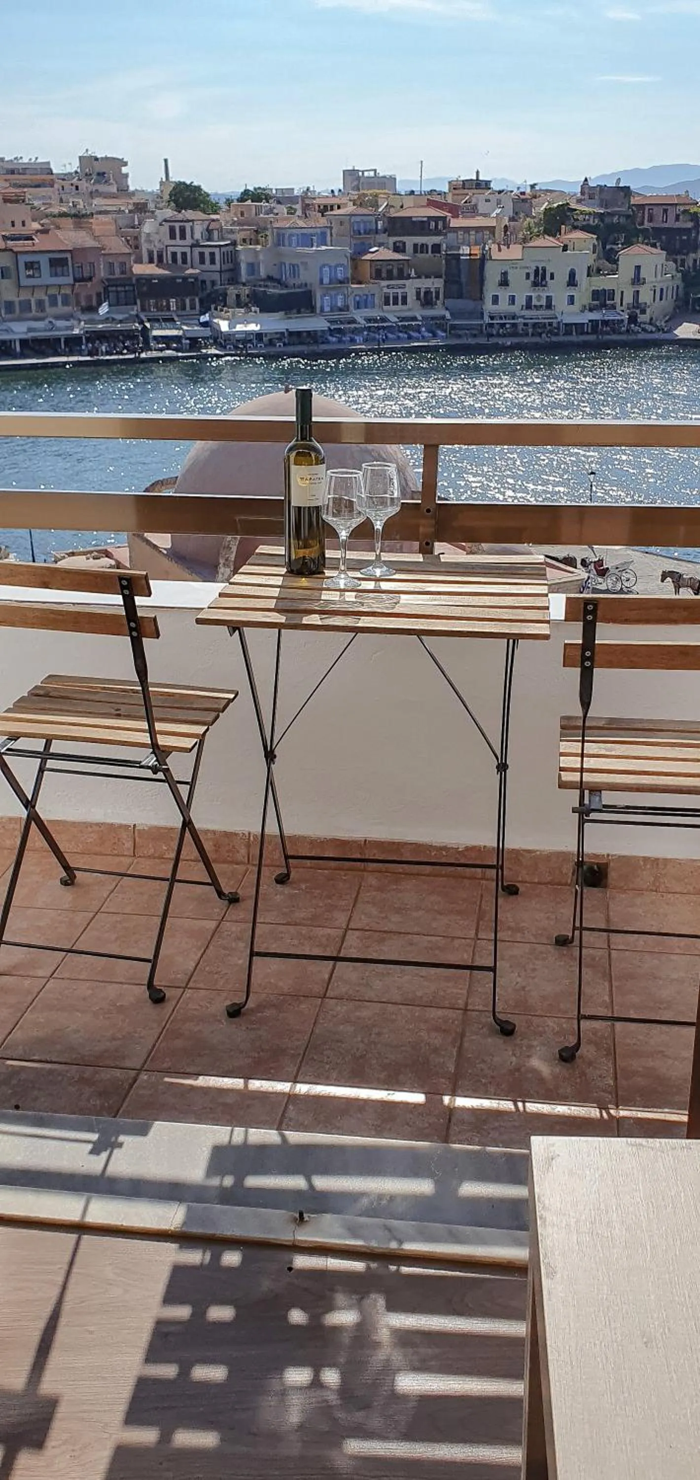 Balcony/Terrace in Amphitrite Hotel