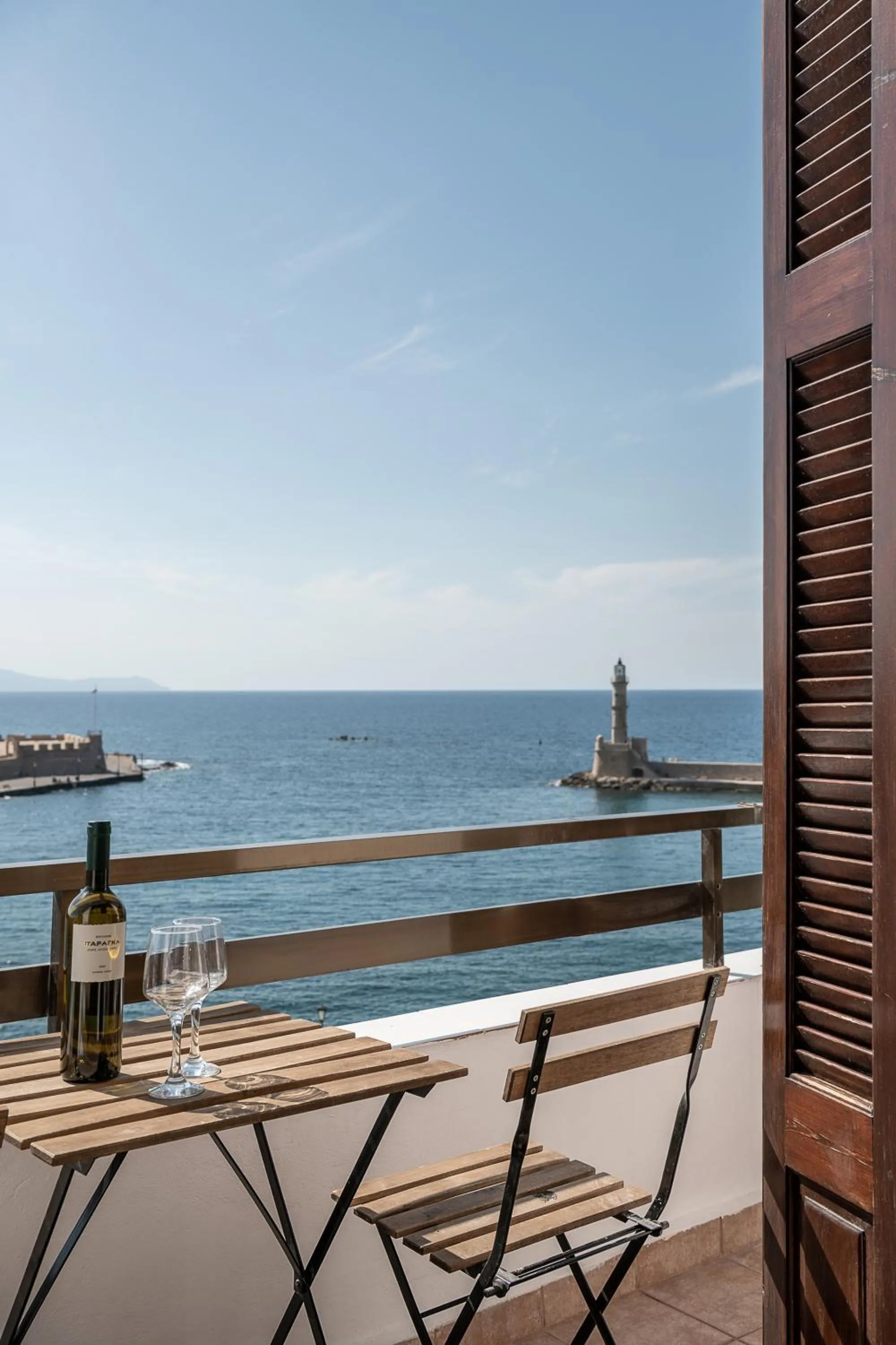 Balcony/Terrace in Amphitrite Hotel