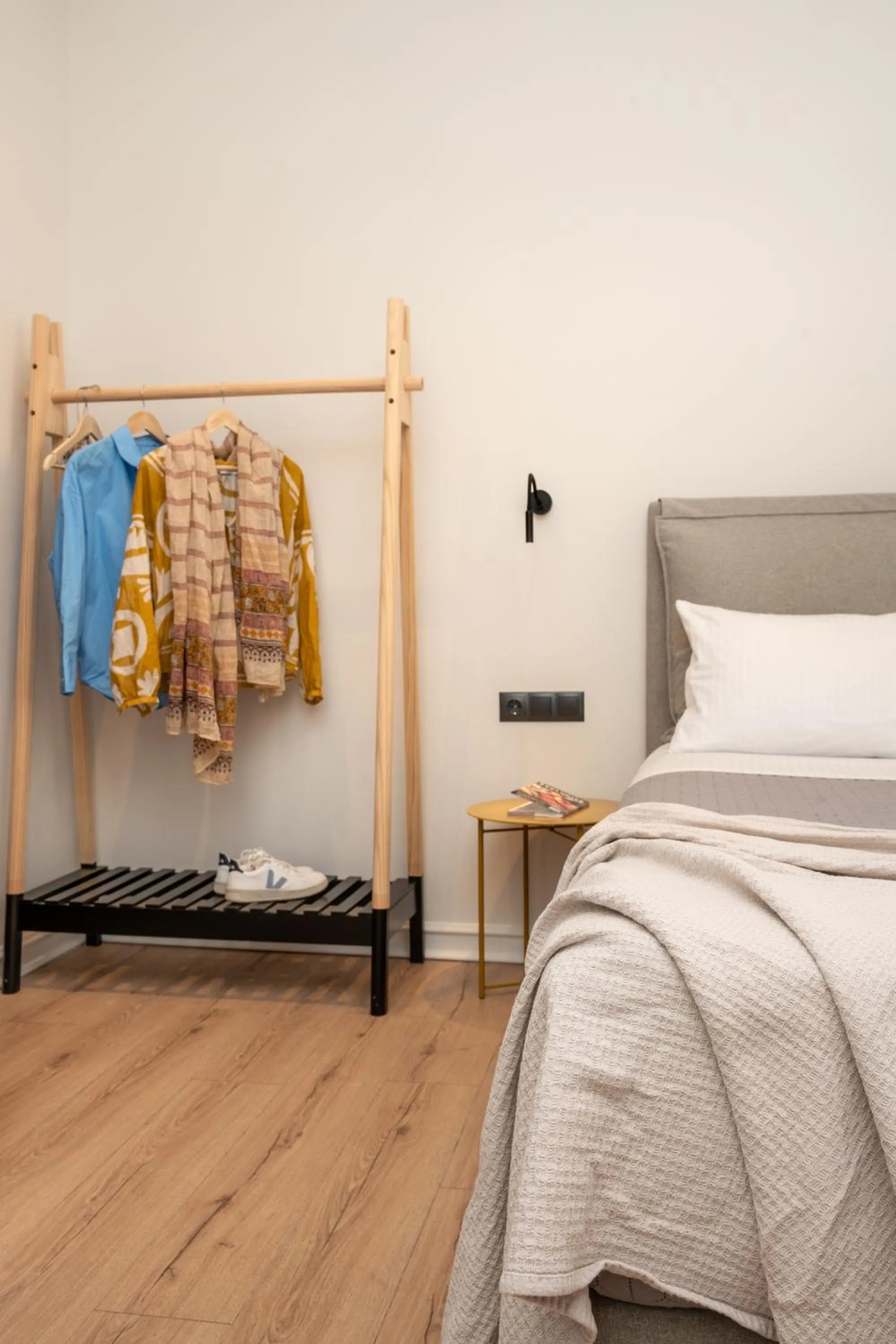 Bed in Amphitrite Hotel