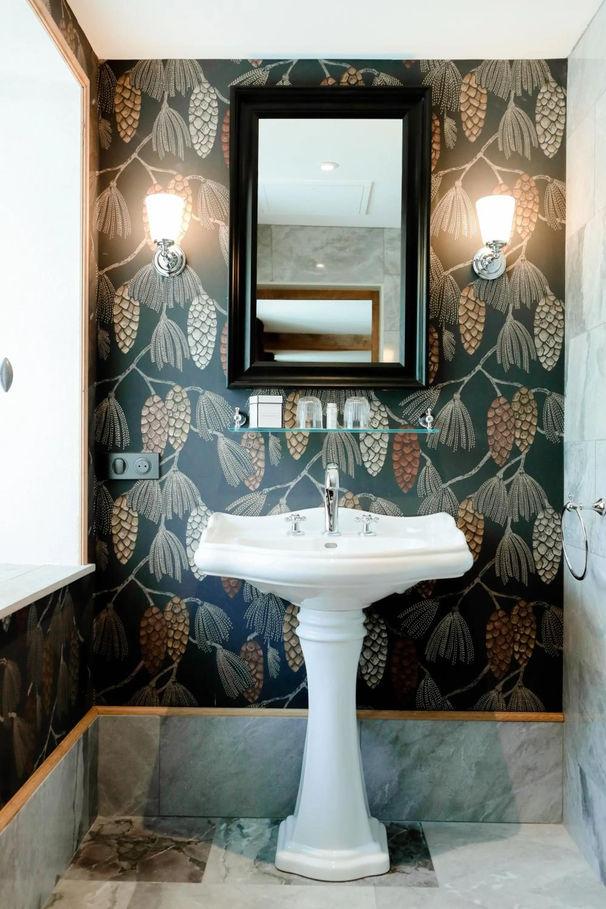 Bathroom in Château de Saulon