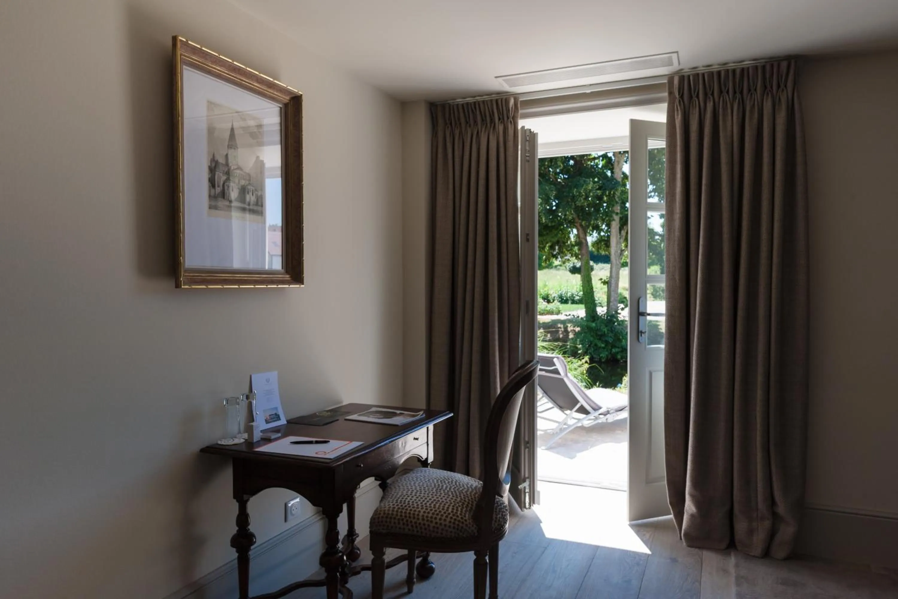 Living room in Château de Saulon