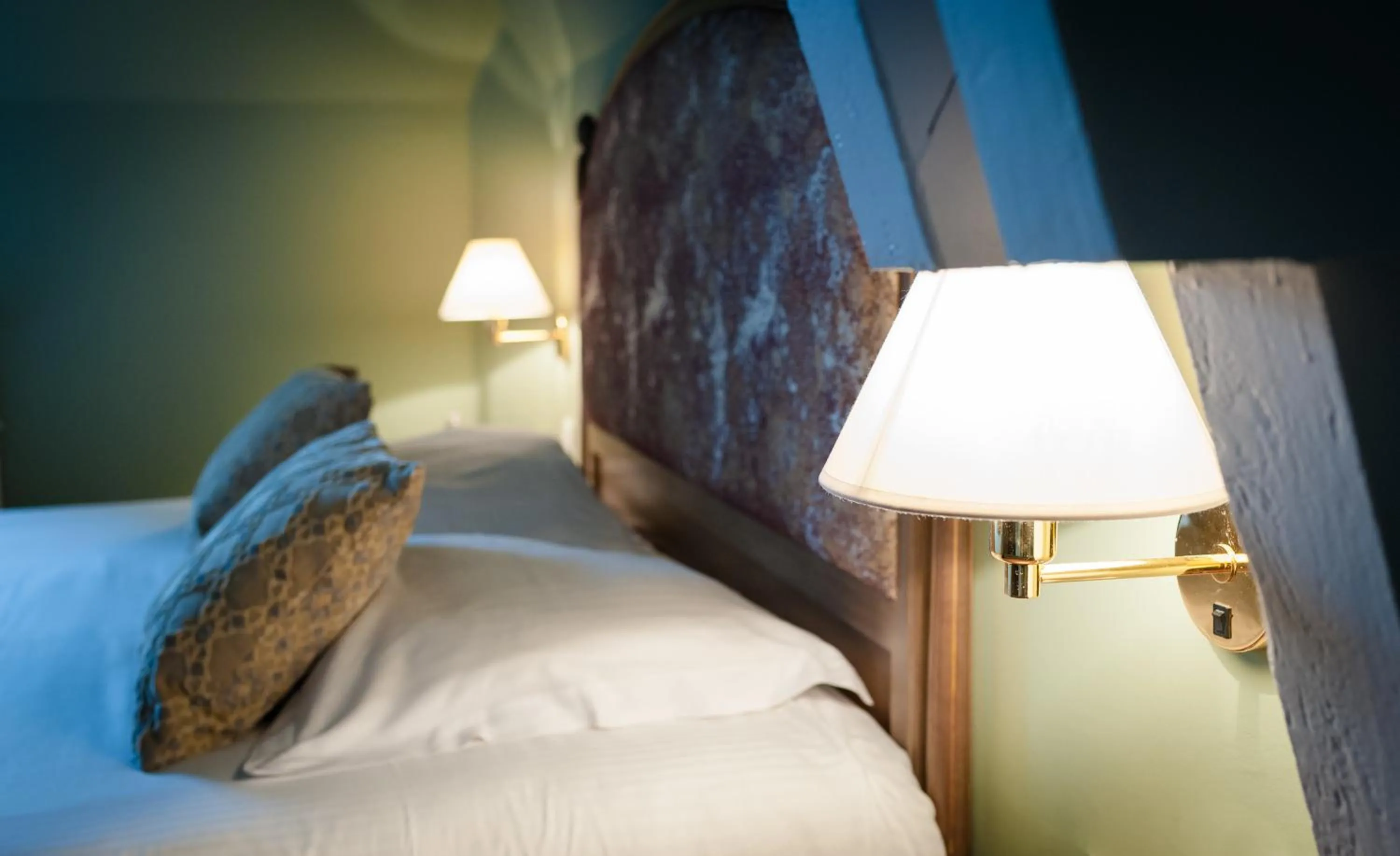 Bed in Château de Saulon